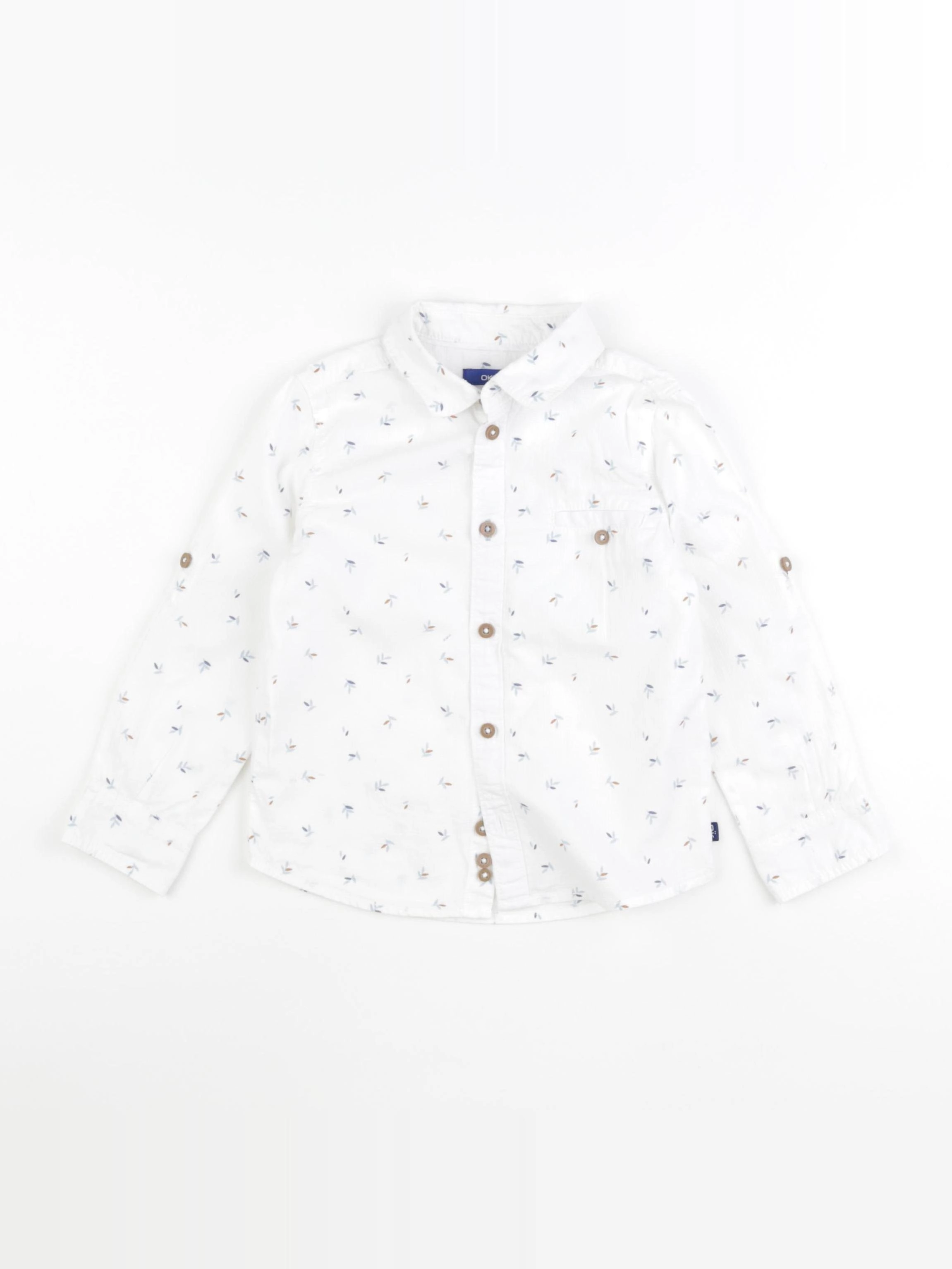 Okaidi - chemise blanc - 3 ans