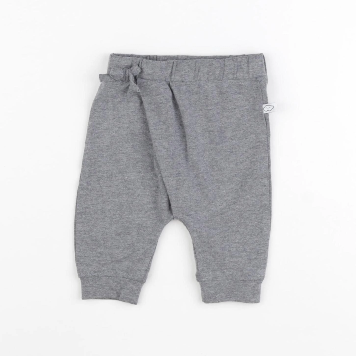 Vertbaudet - pantalon gris - 1 mois