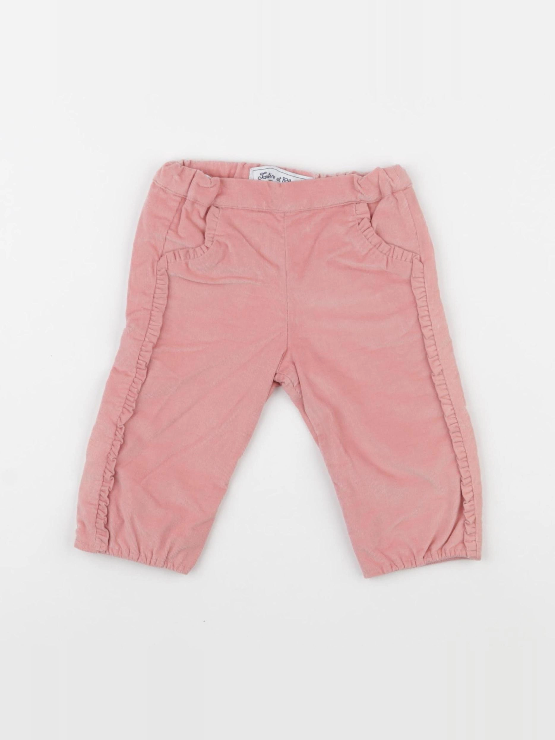 Tartine & Chocolat - pantalon rose - 6 mois