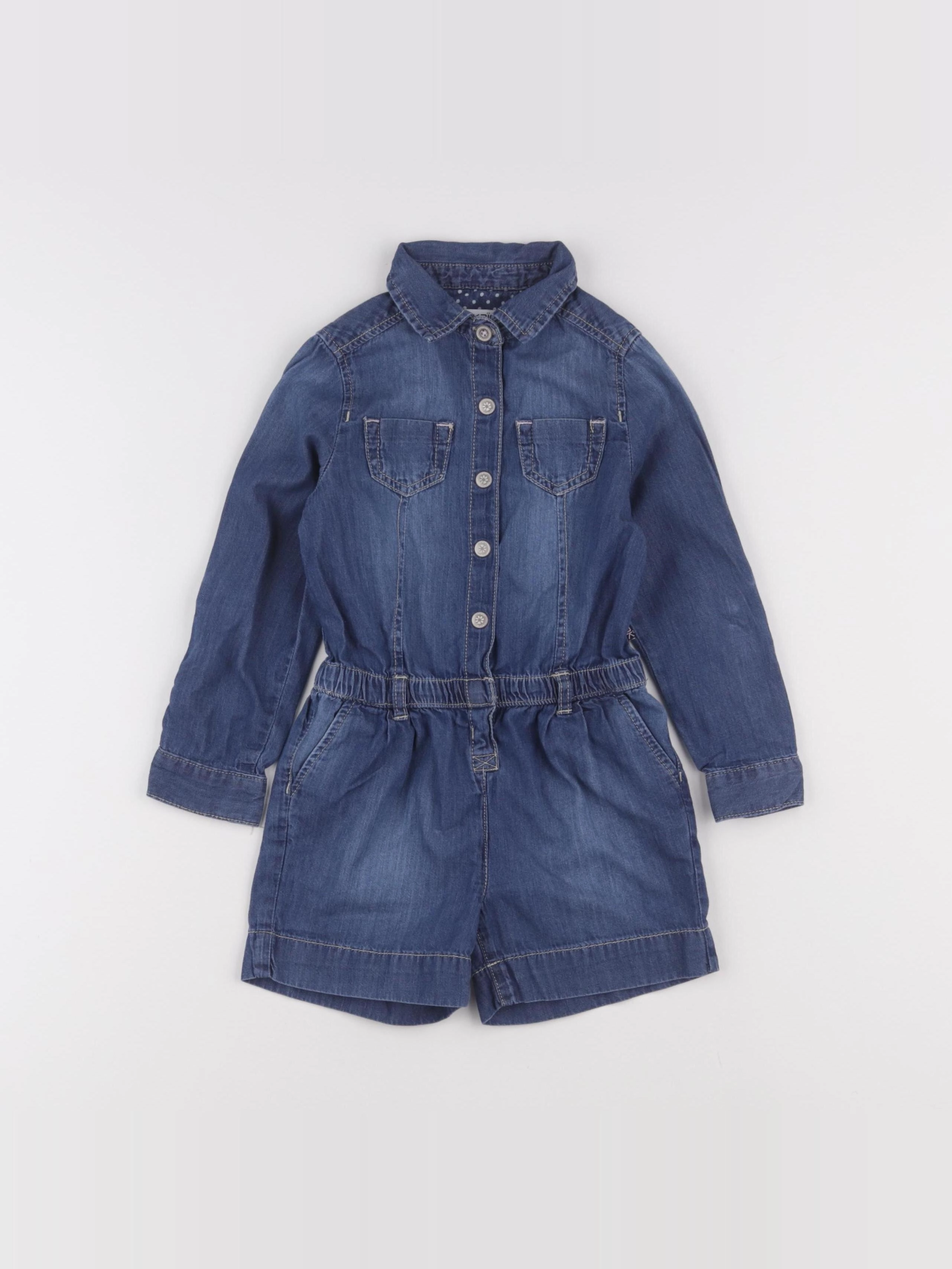 Okaidi - combinaison bleu - 3 ans