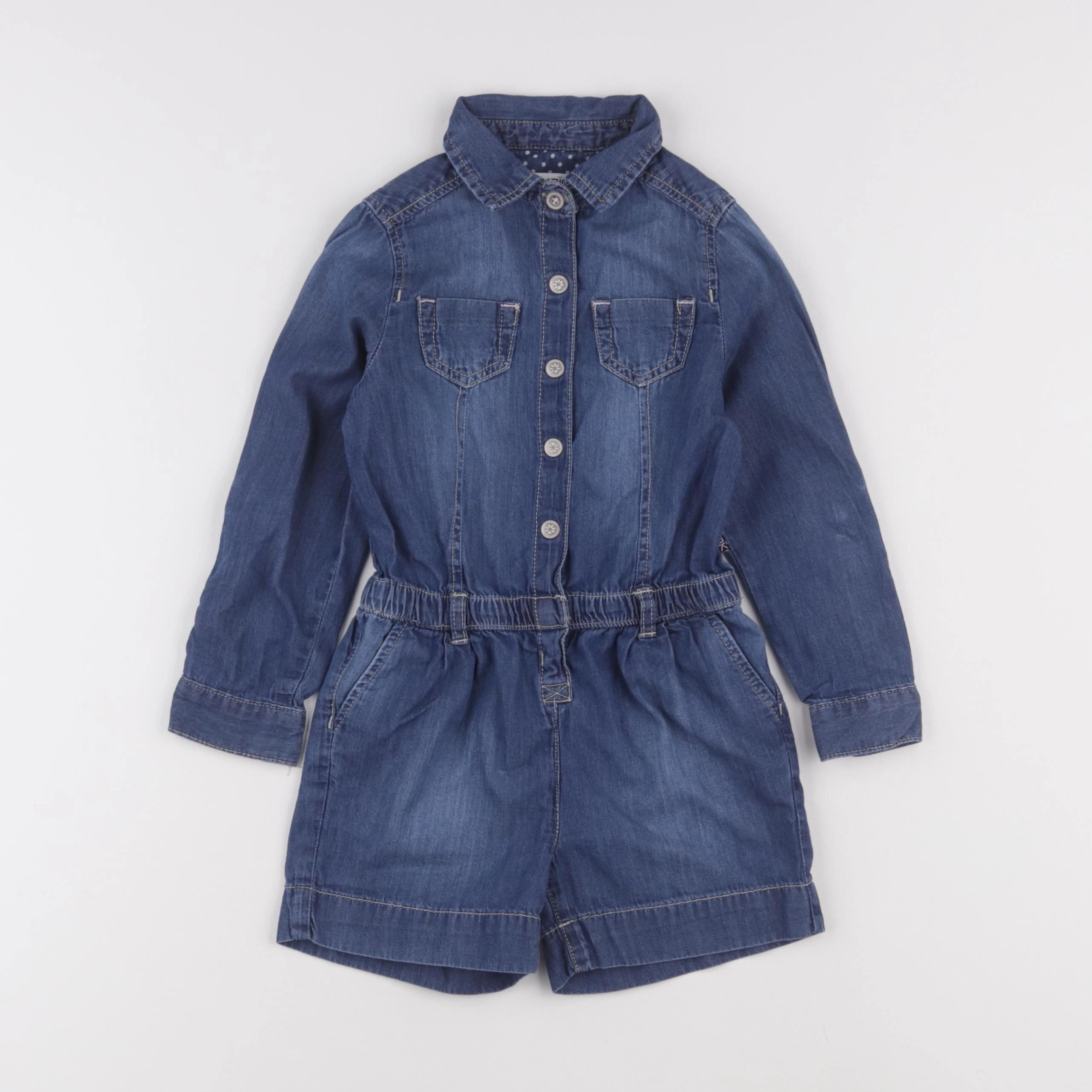Okaidi - combinaison bleu - 3 ans