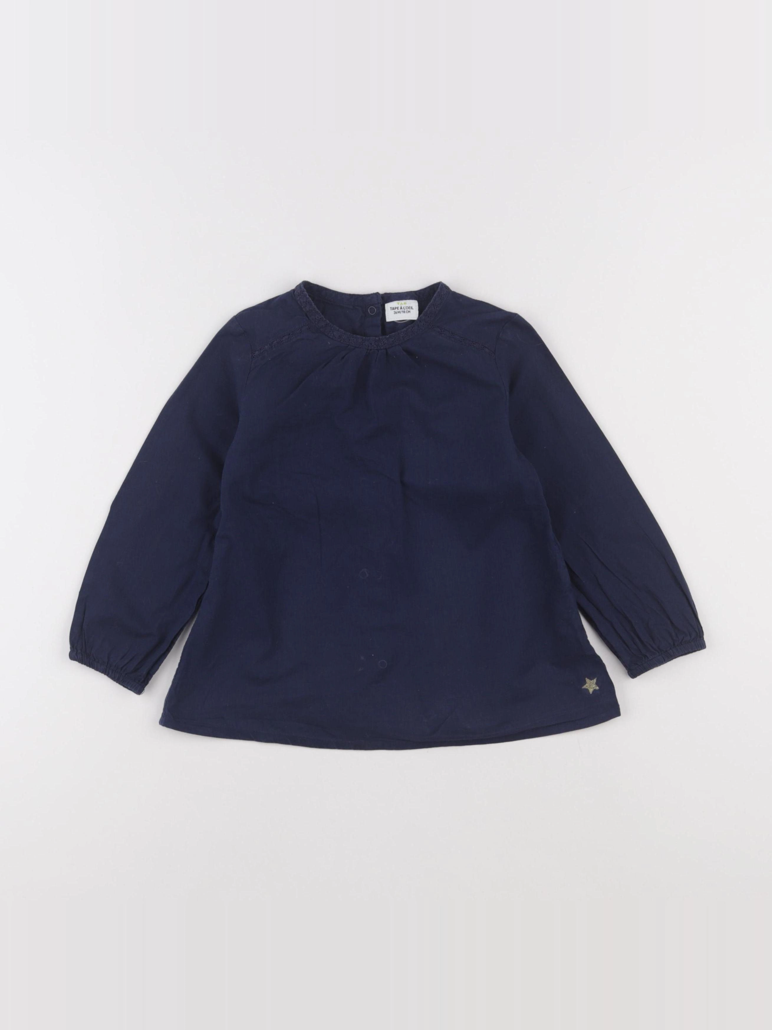 Tape à l'oeil - robe bleu - 36 mois
