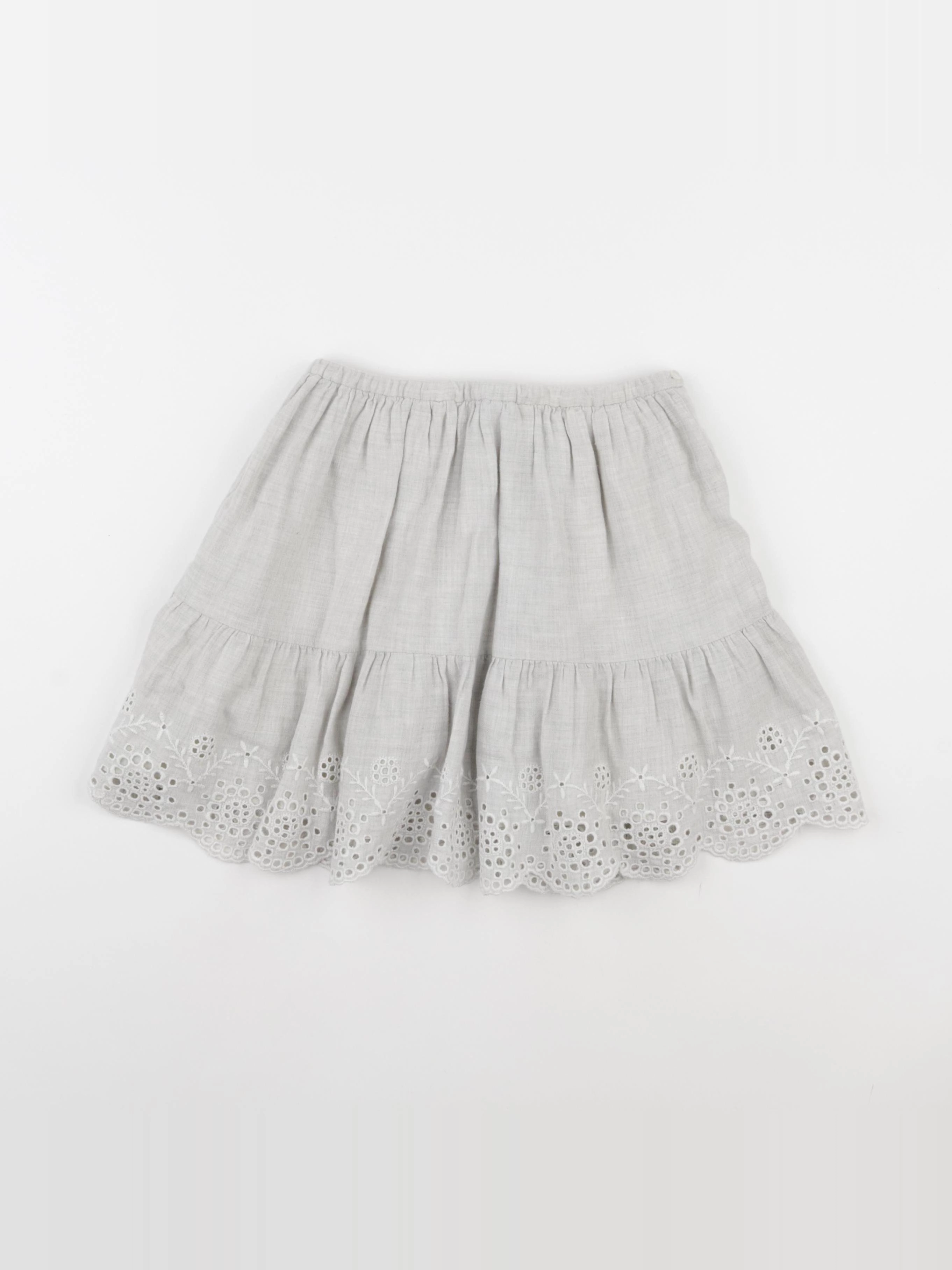 Bonpoint - jupe gris - 10 ans