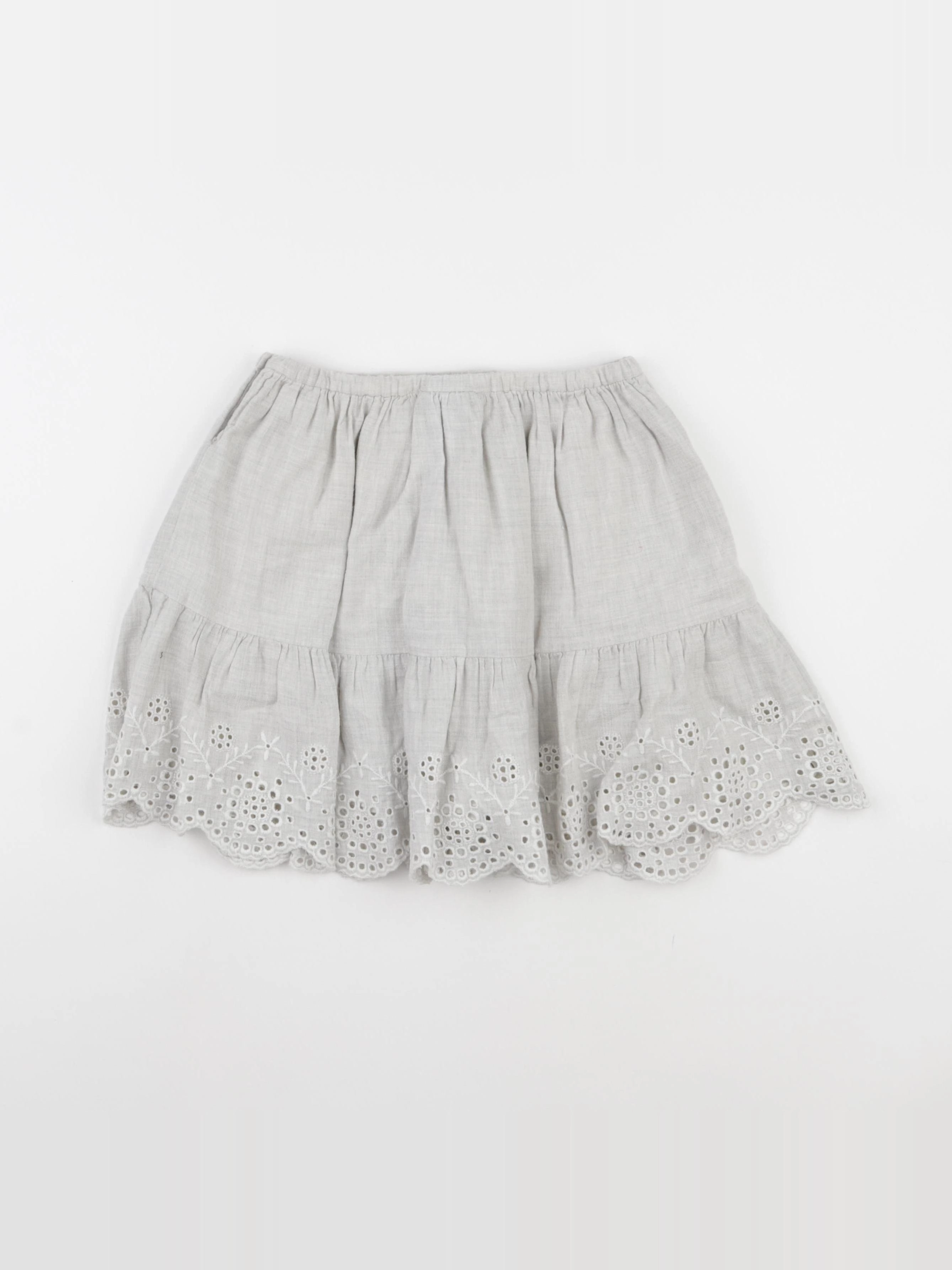 Bonpoint - jupe gris - 10 ans