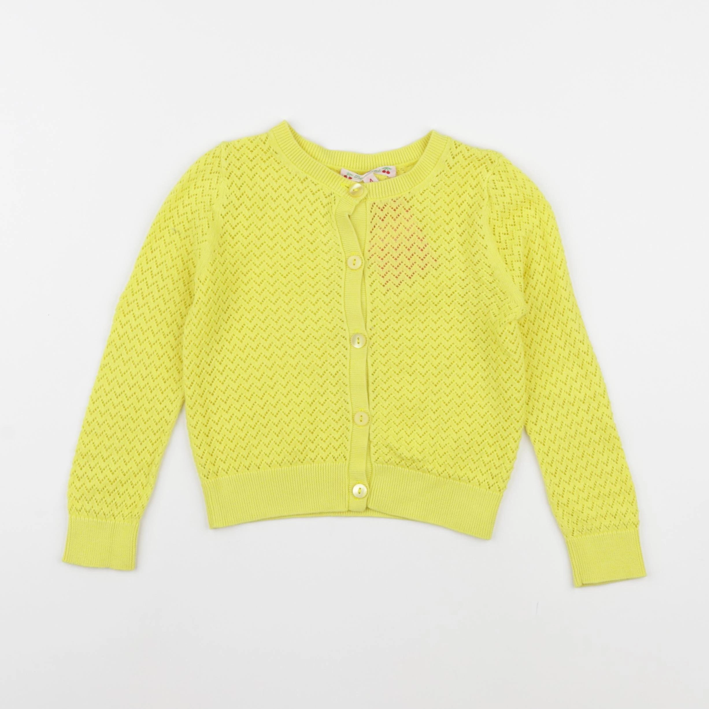 Bonpoint - gilet jaune - 4 ans