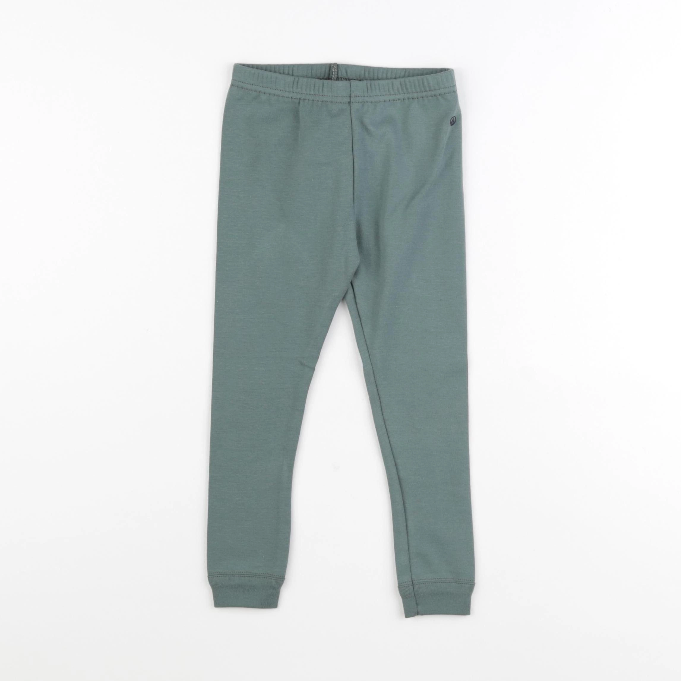 Petit Bateau - legging vert - 36 mois