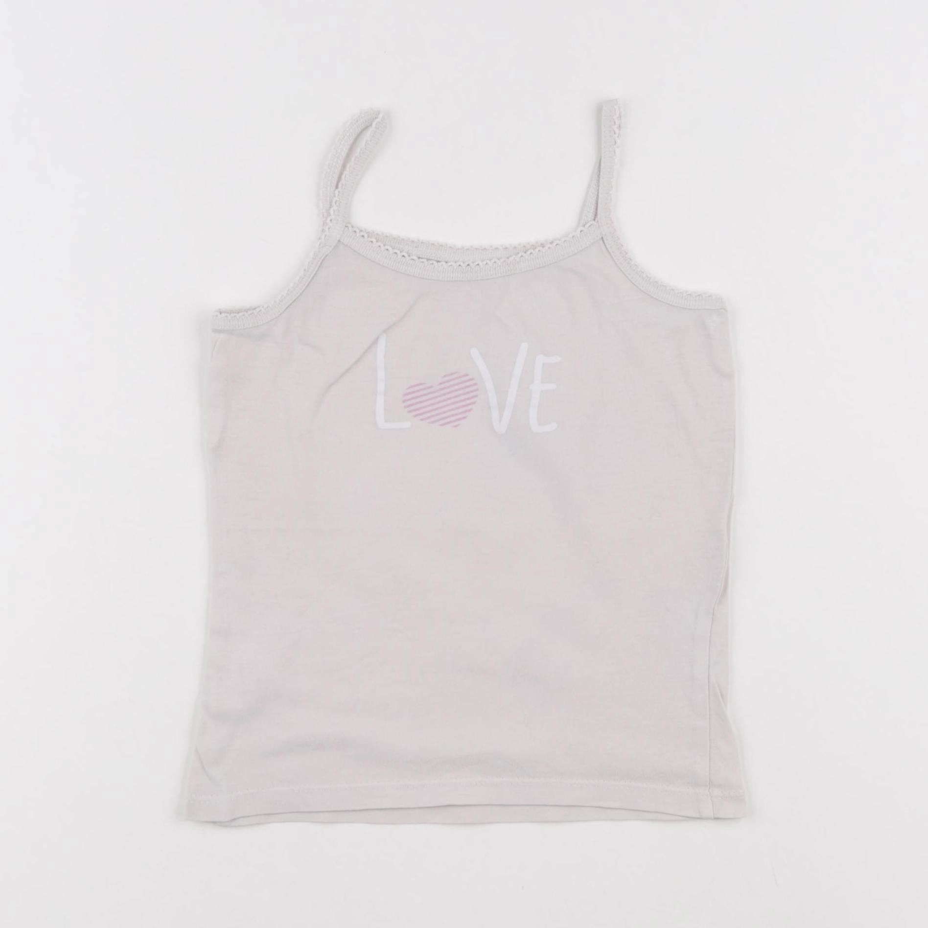Vertbaudet - maillot de corps rose - 5 ans