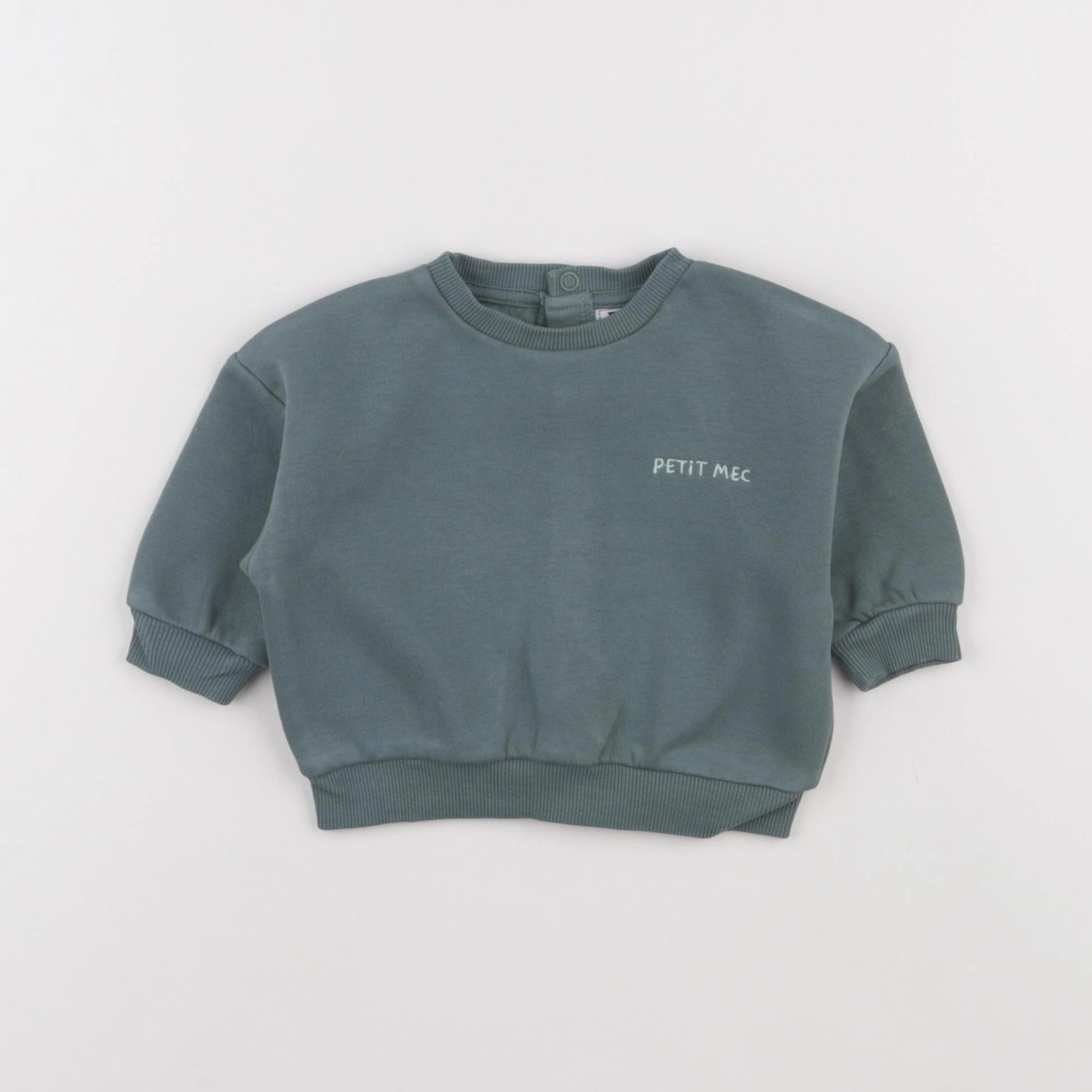 Tape à l'oeil - sweat vert - 3 mois