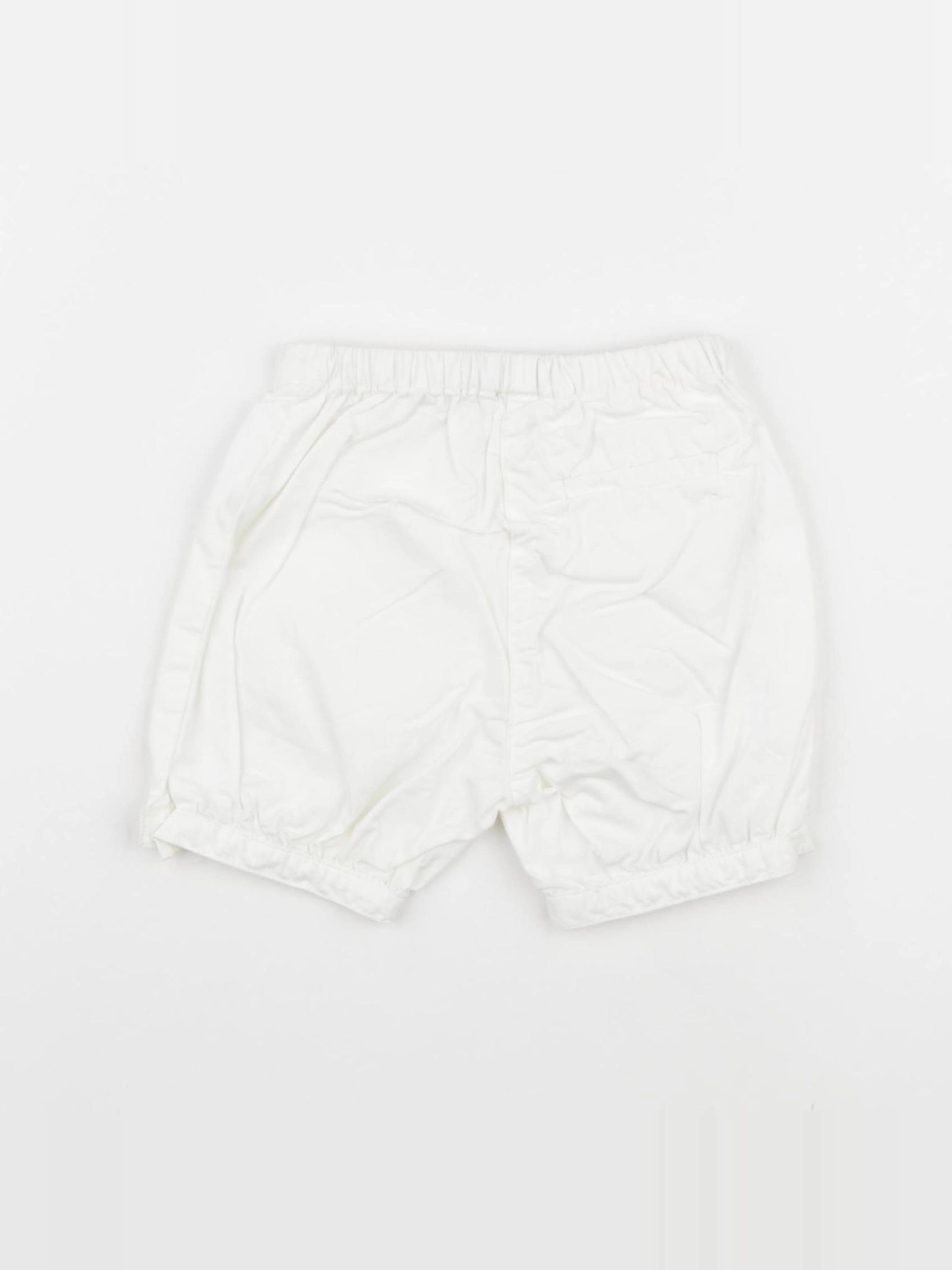 Bonpoint - short blanc - 6 mois