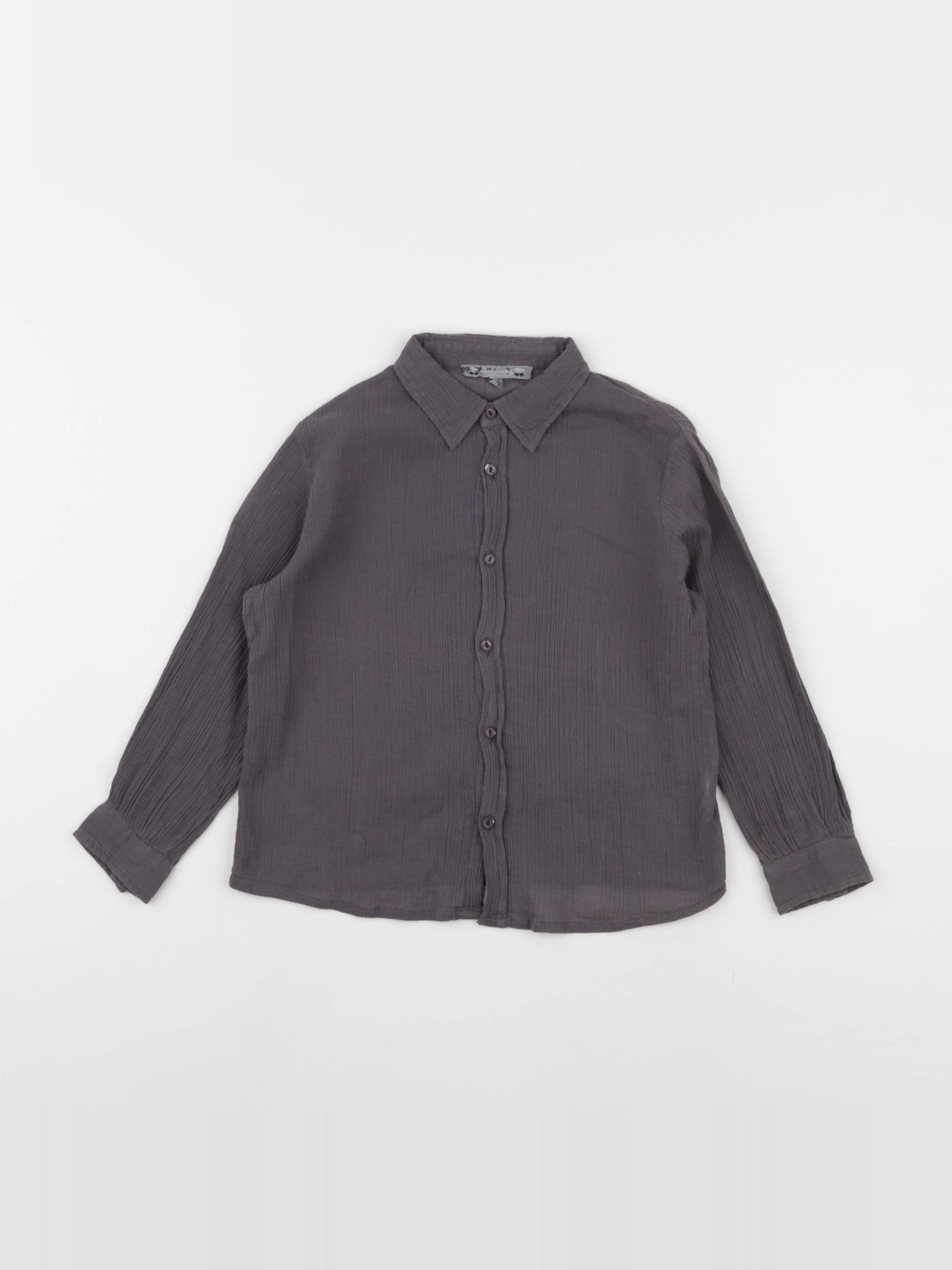 Bonpoint - chemise gris - 6 ans