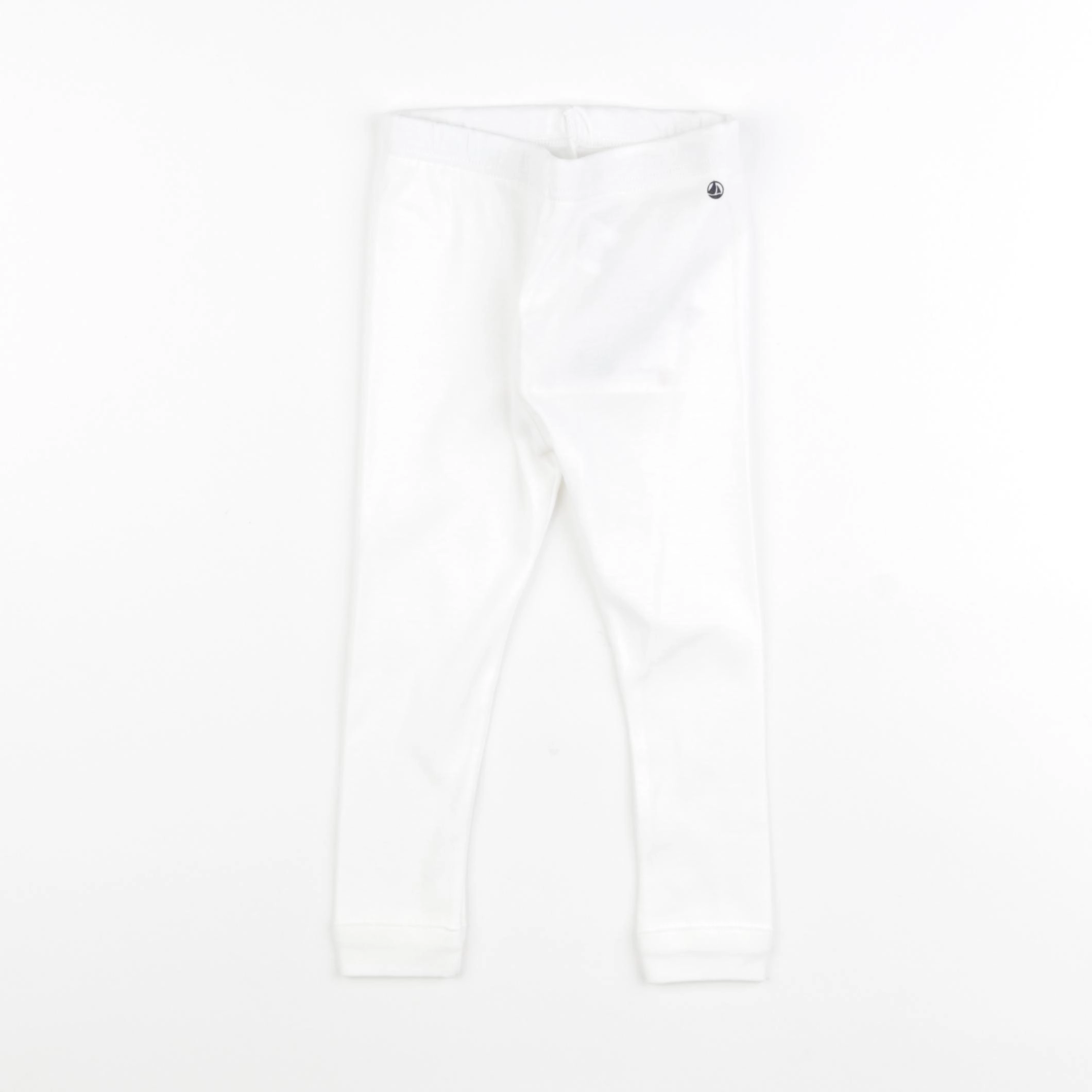 Petit Bateau - legging blanc - 18 mois