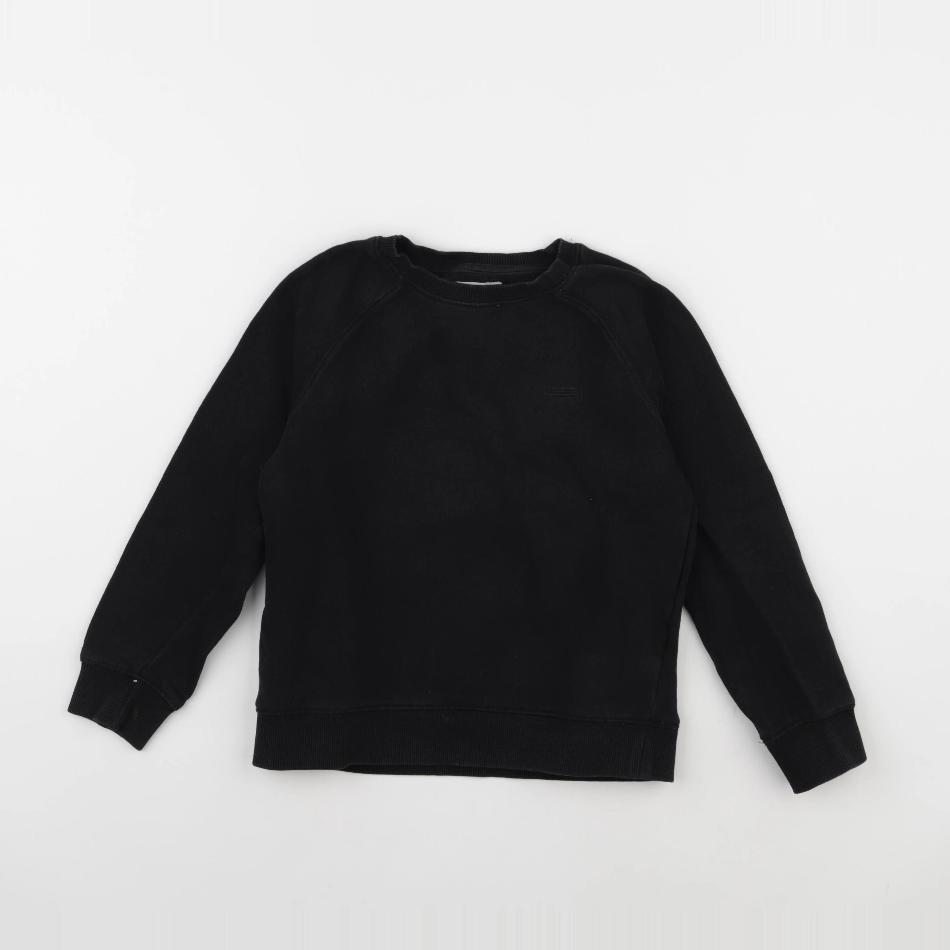 Monoprix - sweat noir - 8 ans