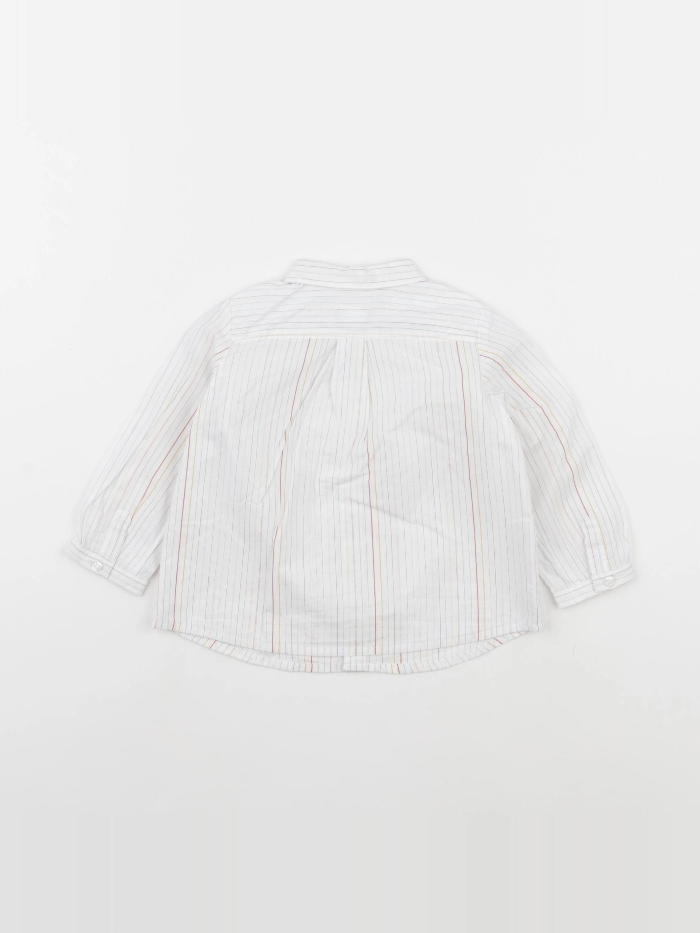 Bonpoint - chemise blanc, multicolore - 12 mois