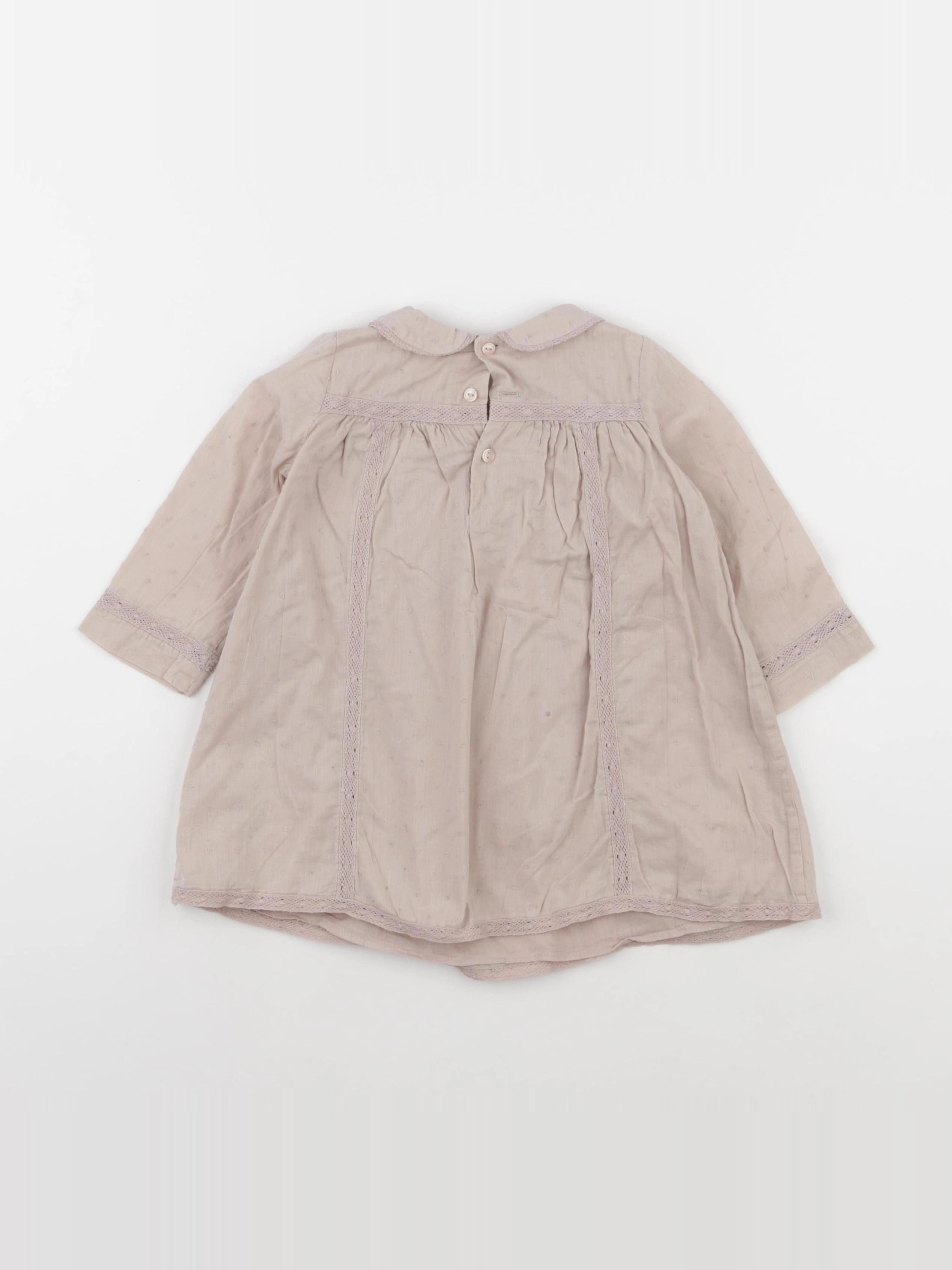 Bonpoint - robe marron - 18 mois