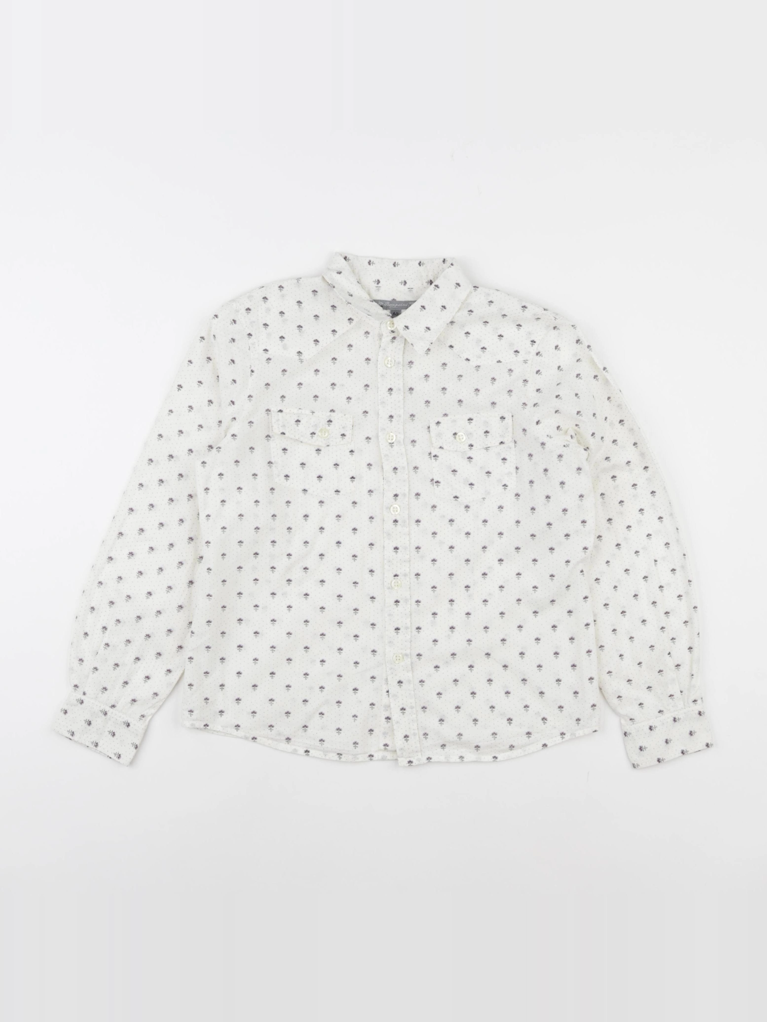 Bonpoint - chemise blanc - 10 ans