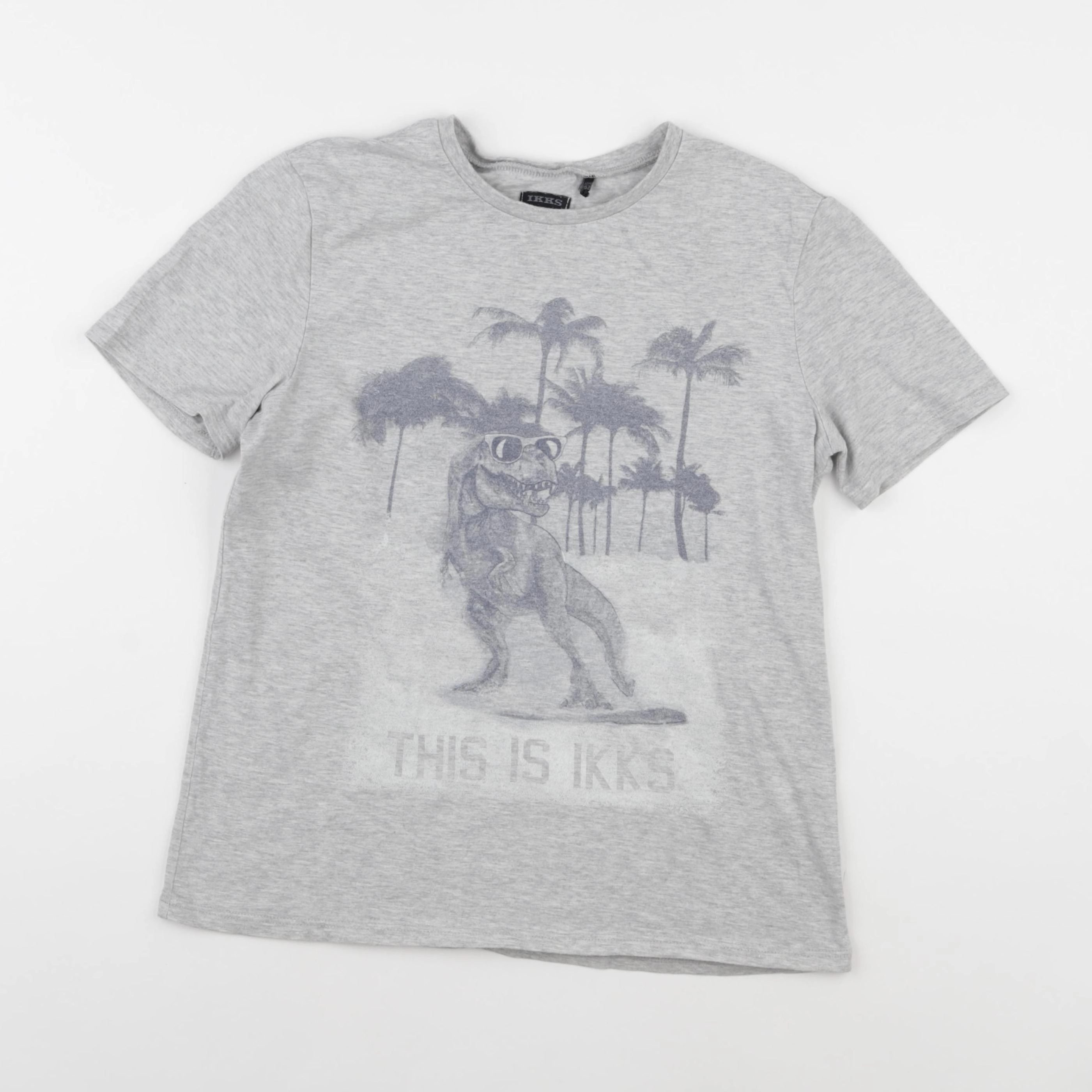 IKKS - tee-shirt gris - 12 ans