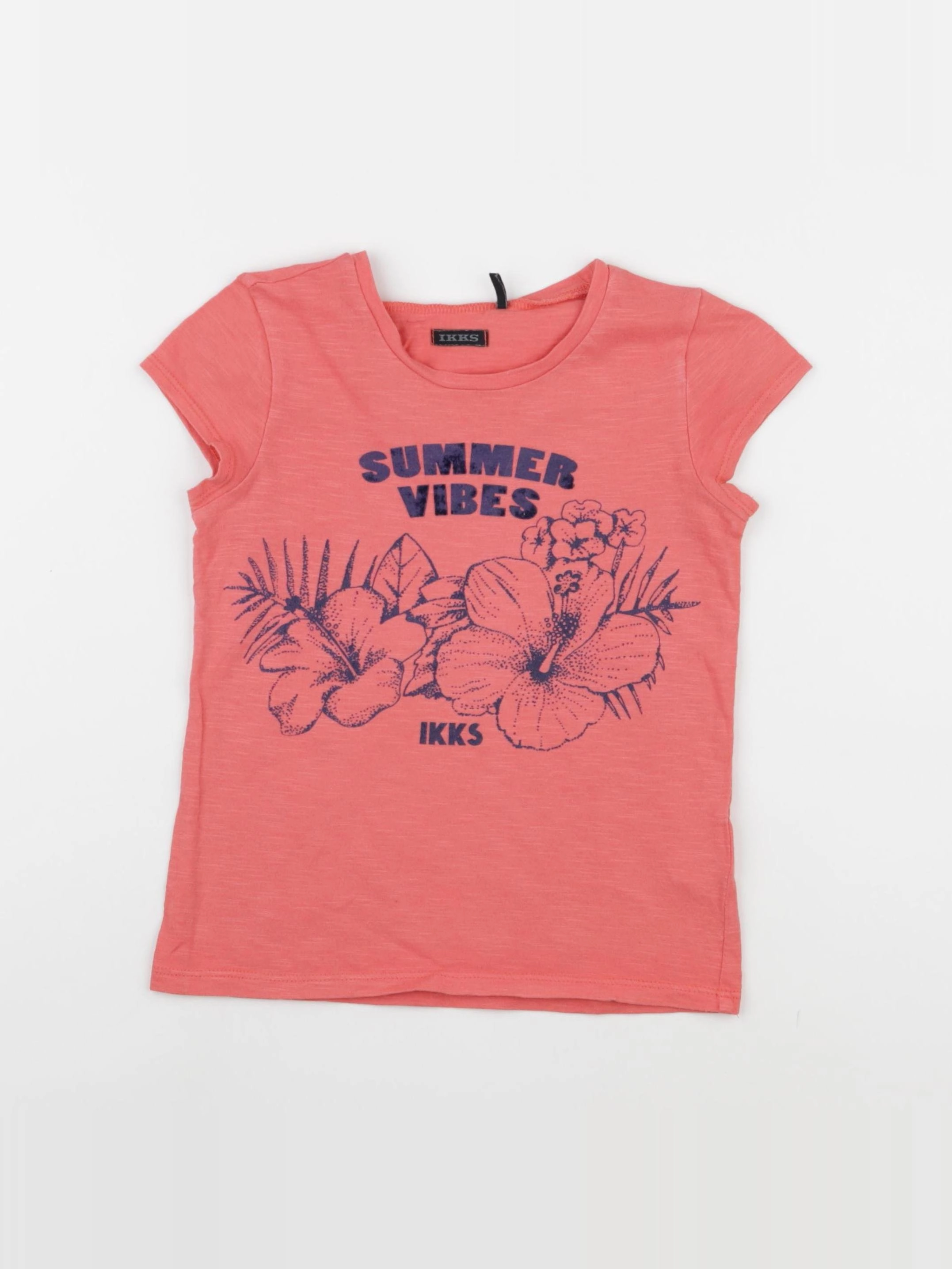 IKKS - tee-shirt rouge - 6 ans