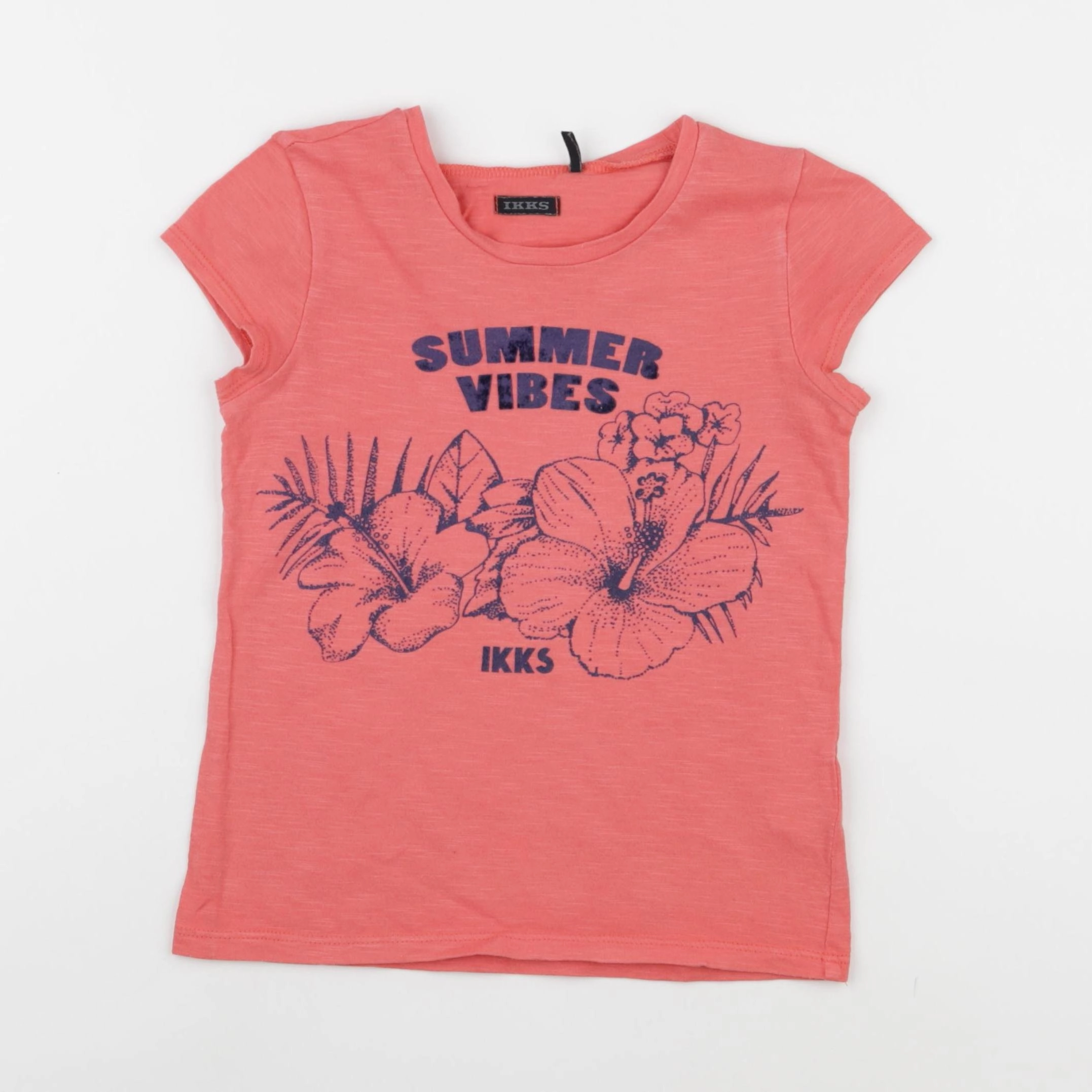 IKKS - tee-shirt rouge - 6 ans