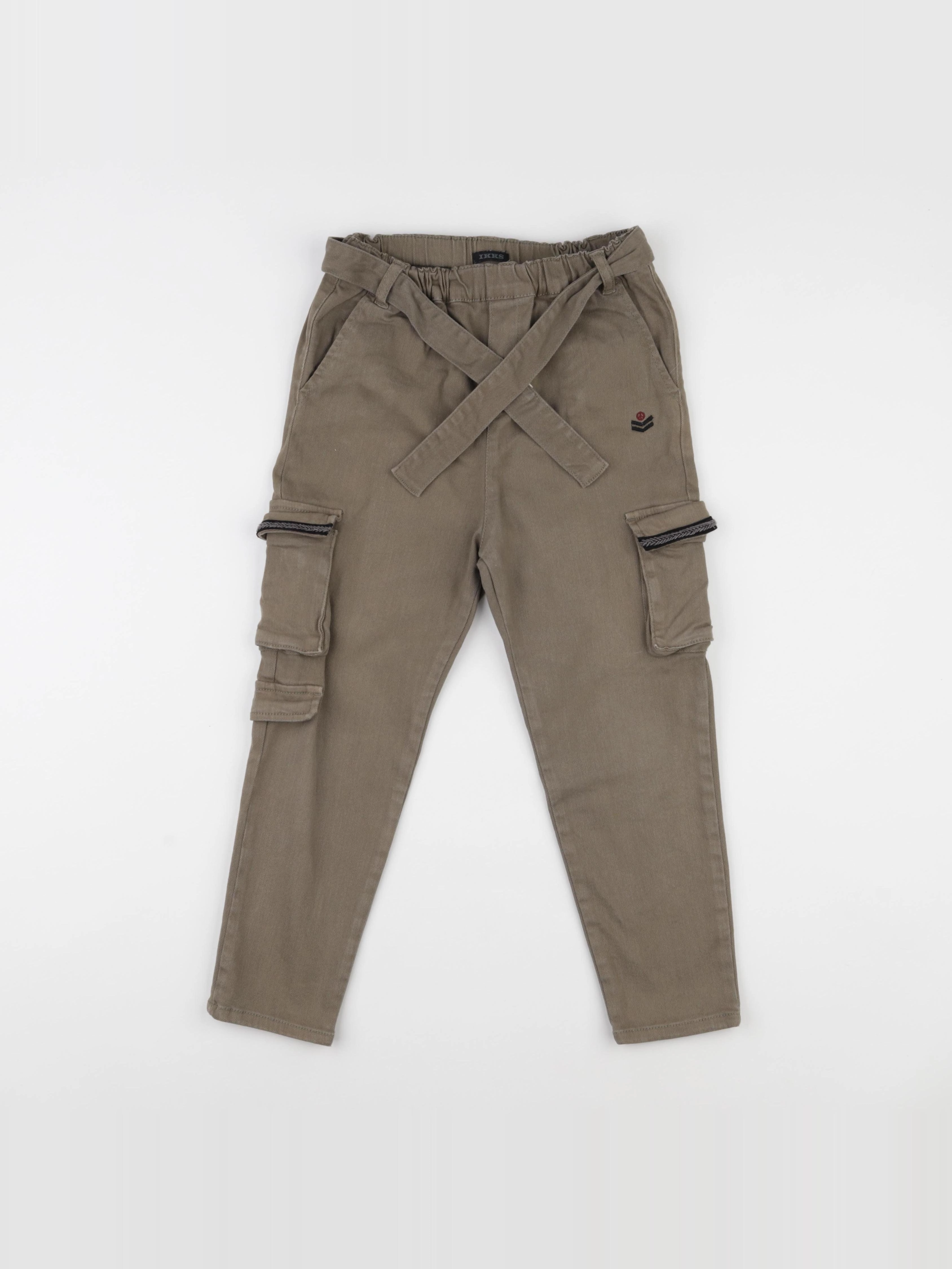 IKKS - pantalon vert - 8 ans