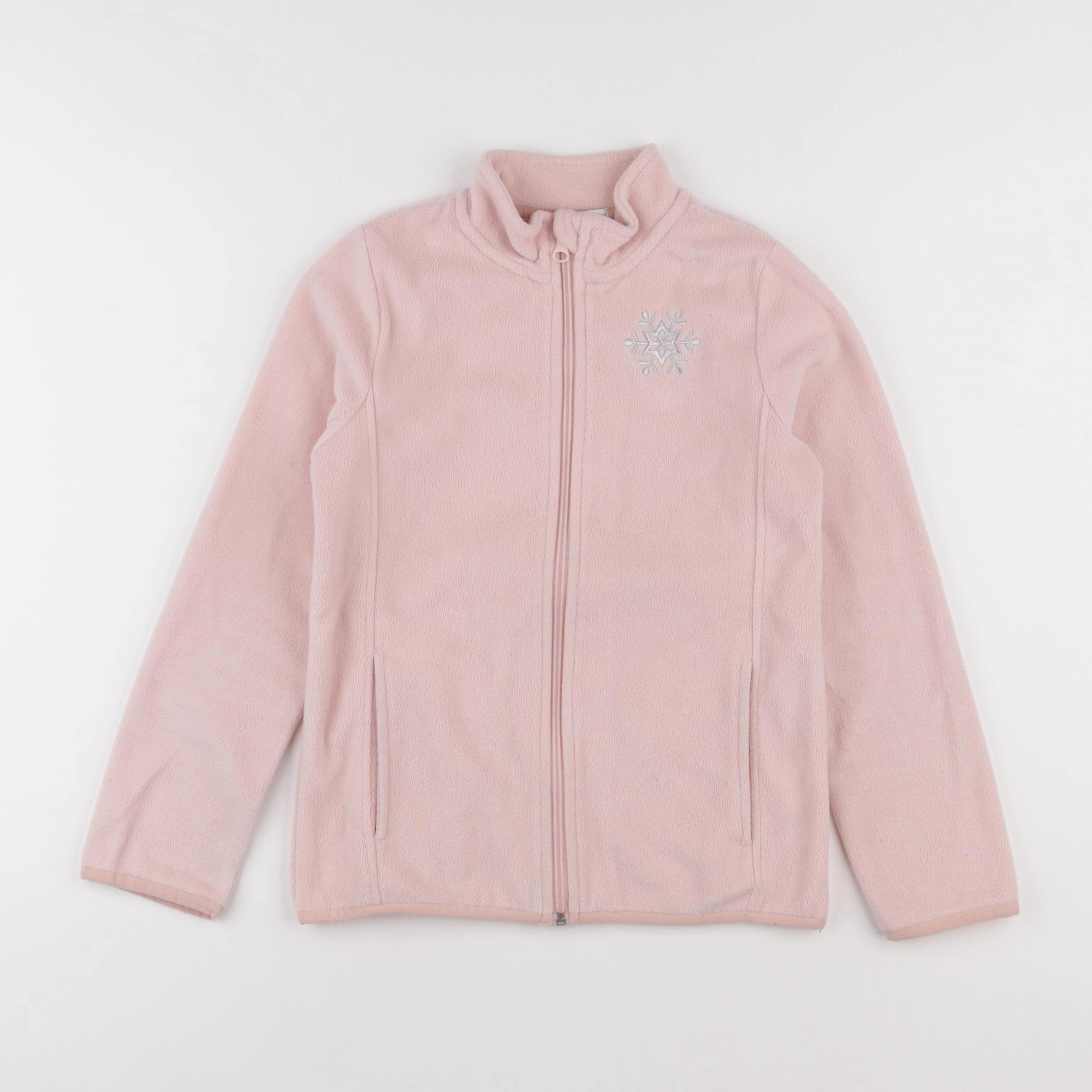 Vertbaudet - polaire rose - 10 ans
