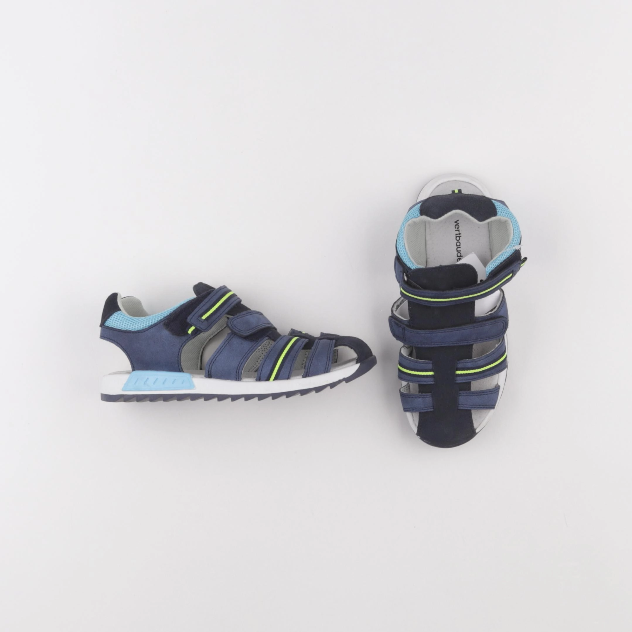 Vertbaudet - sandales bleu - pointure 35