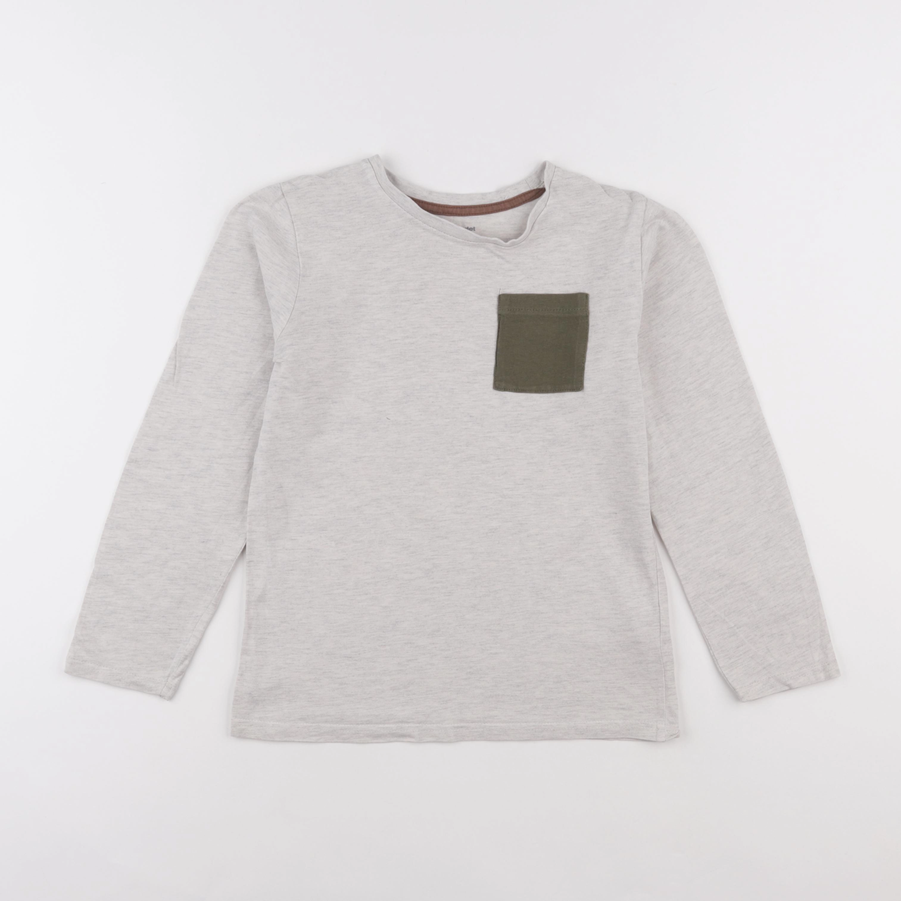 Vertbaudet - tee-shirt beige - 10 ans