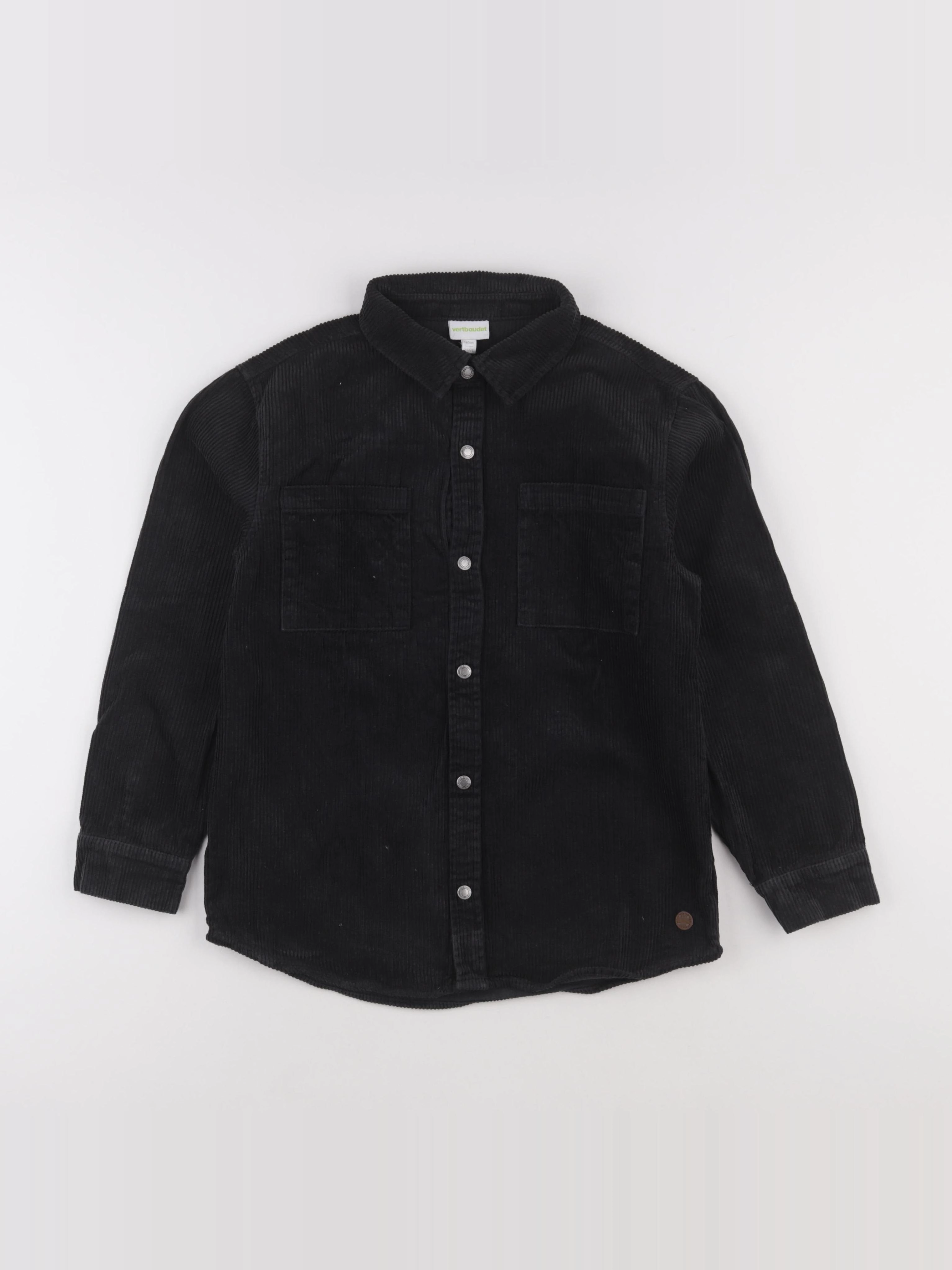 Vertbaudet - chemise noir - 10 ans