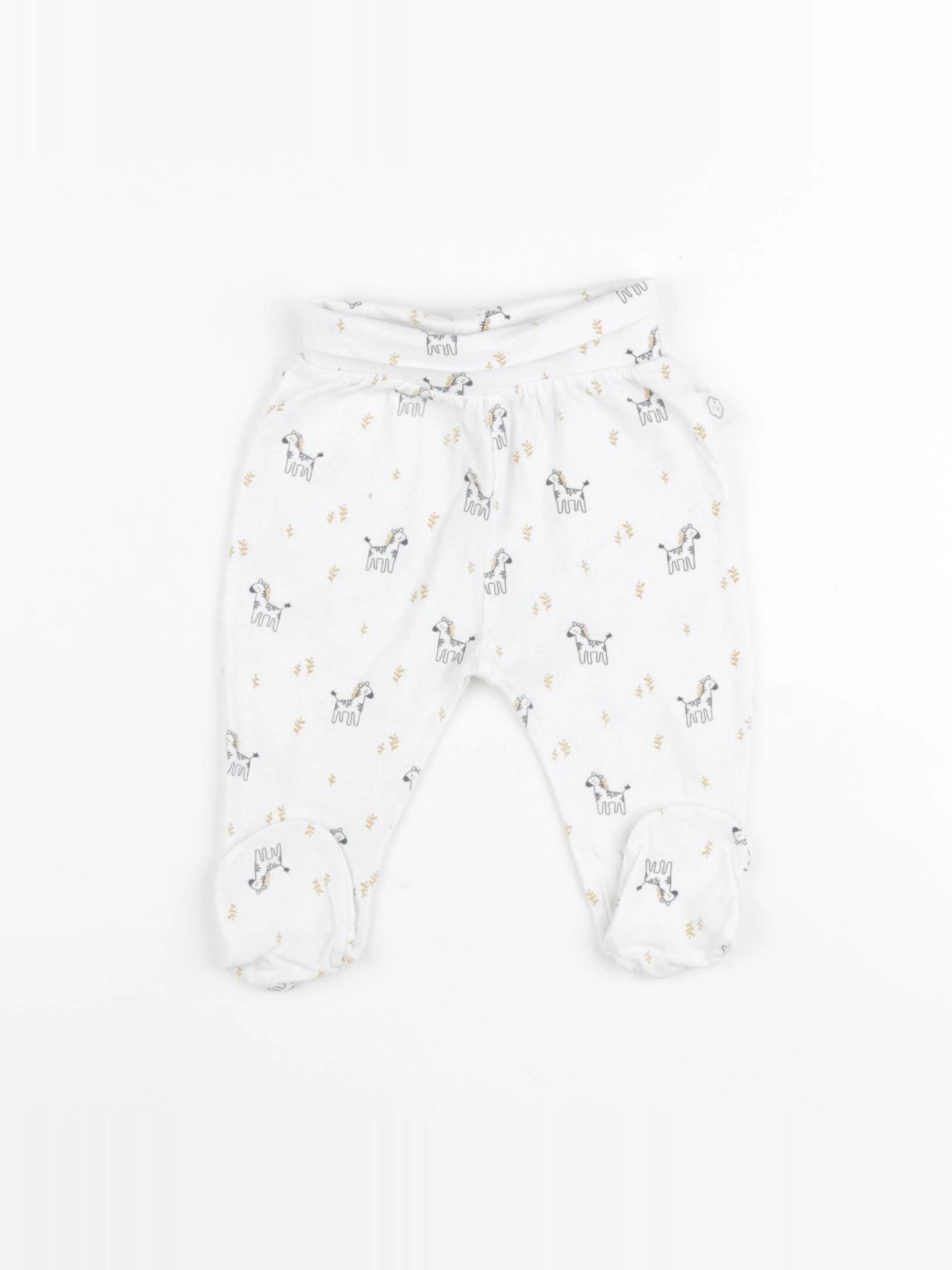 Vertbaudet - legging blanc - 3 mois