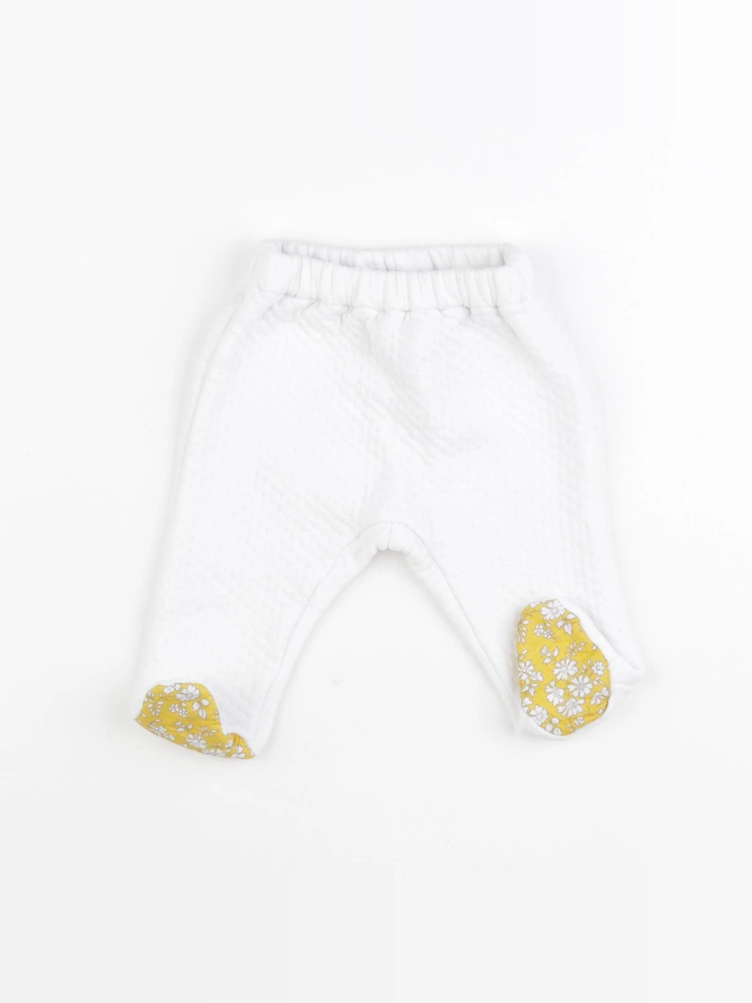 Jacadi - legging blanc - 3 mois