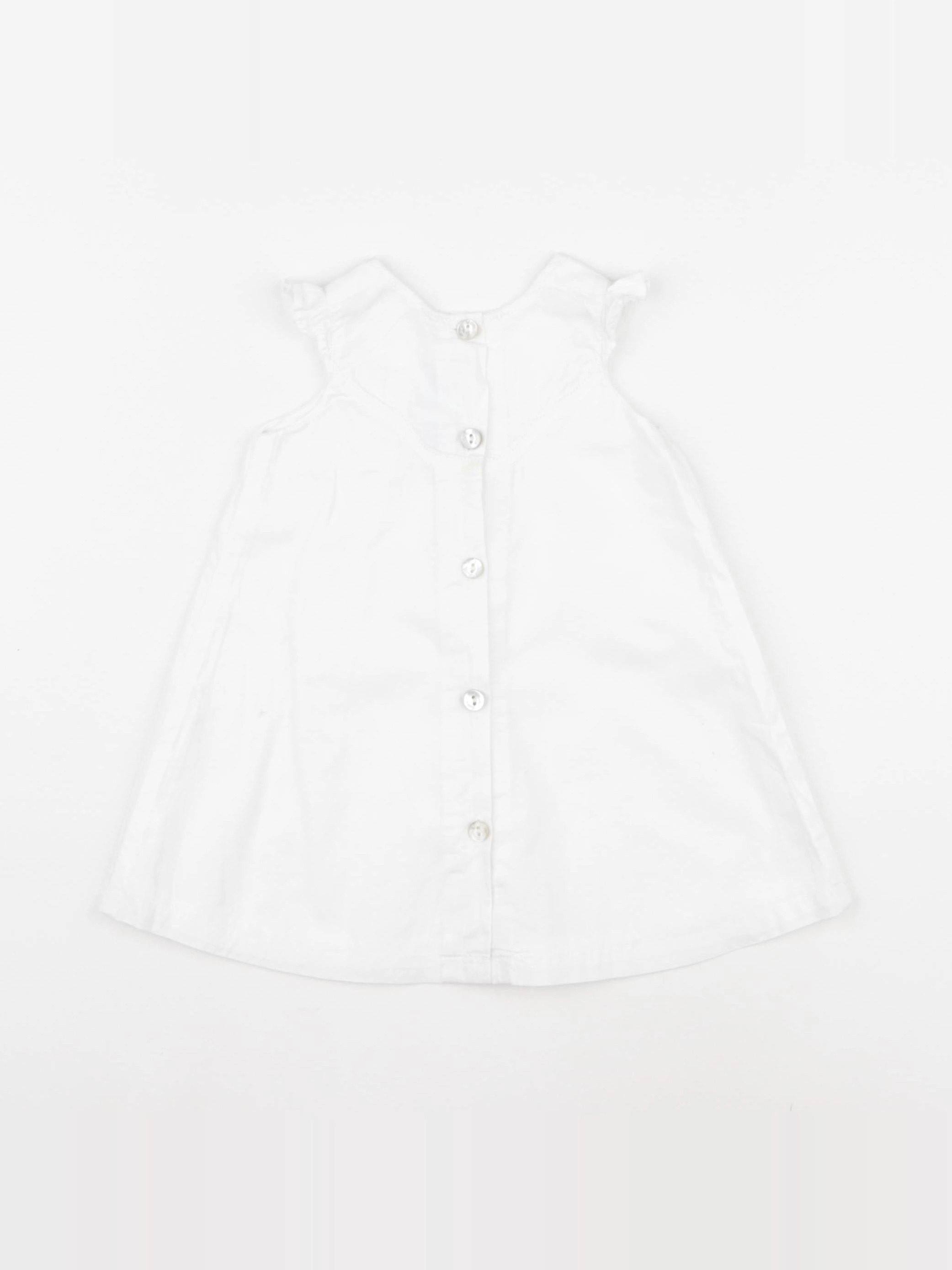 Tartine & Chocolat - robe blanc - 6 mois
