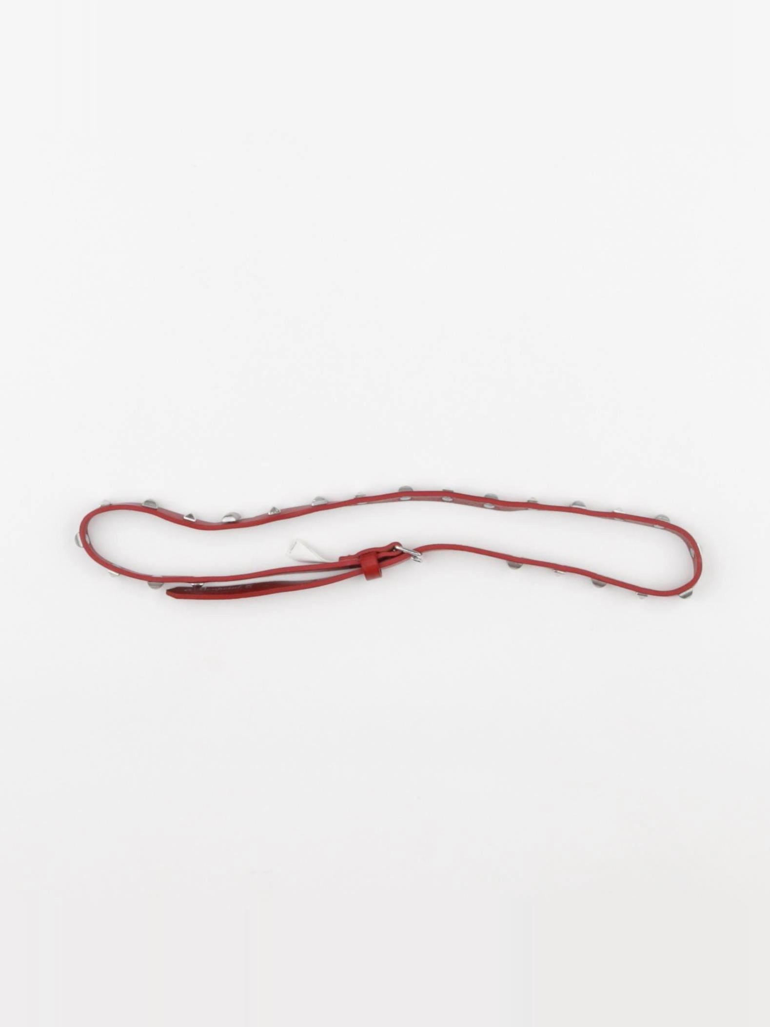Bonpoint - ceinture rouge, argent - 3/5 ans