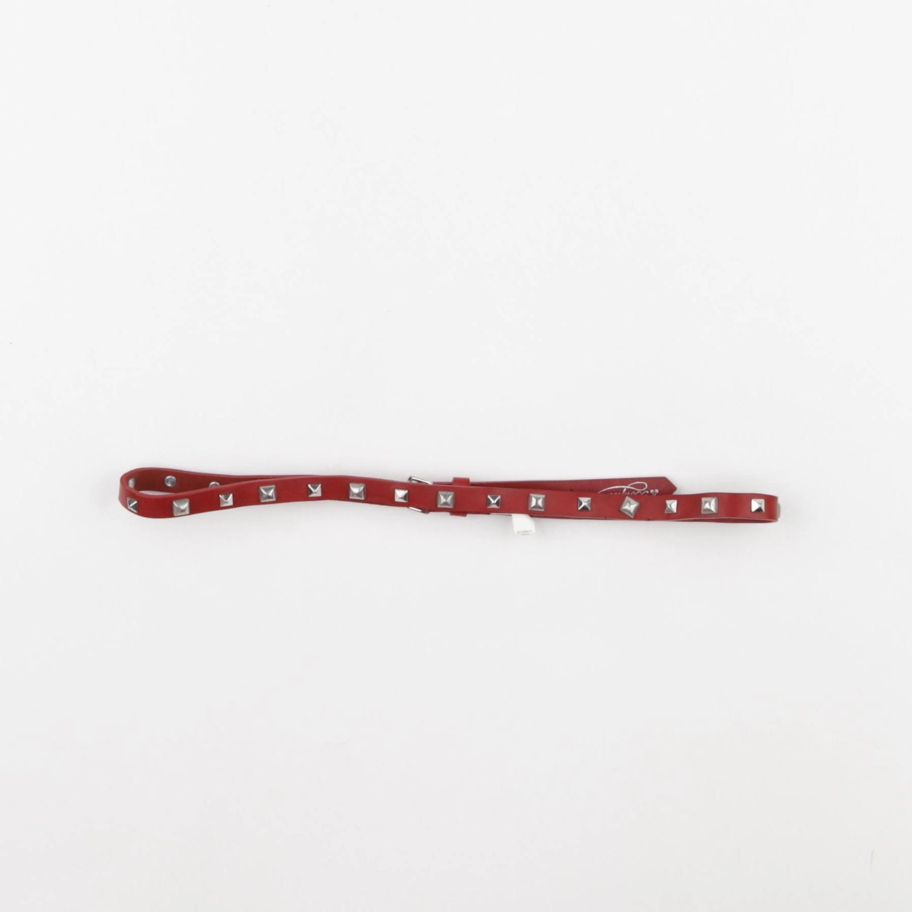 Bonpoint - ceinture rouge, argent - 3/5 ans