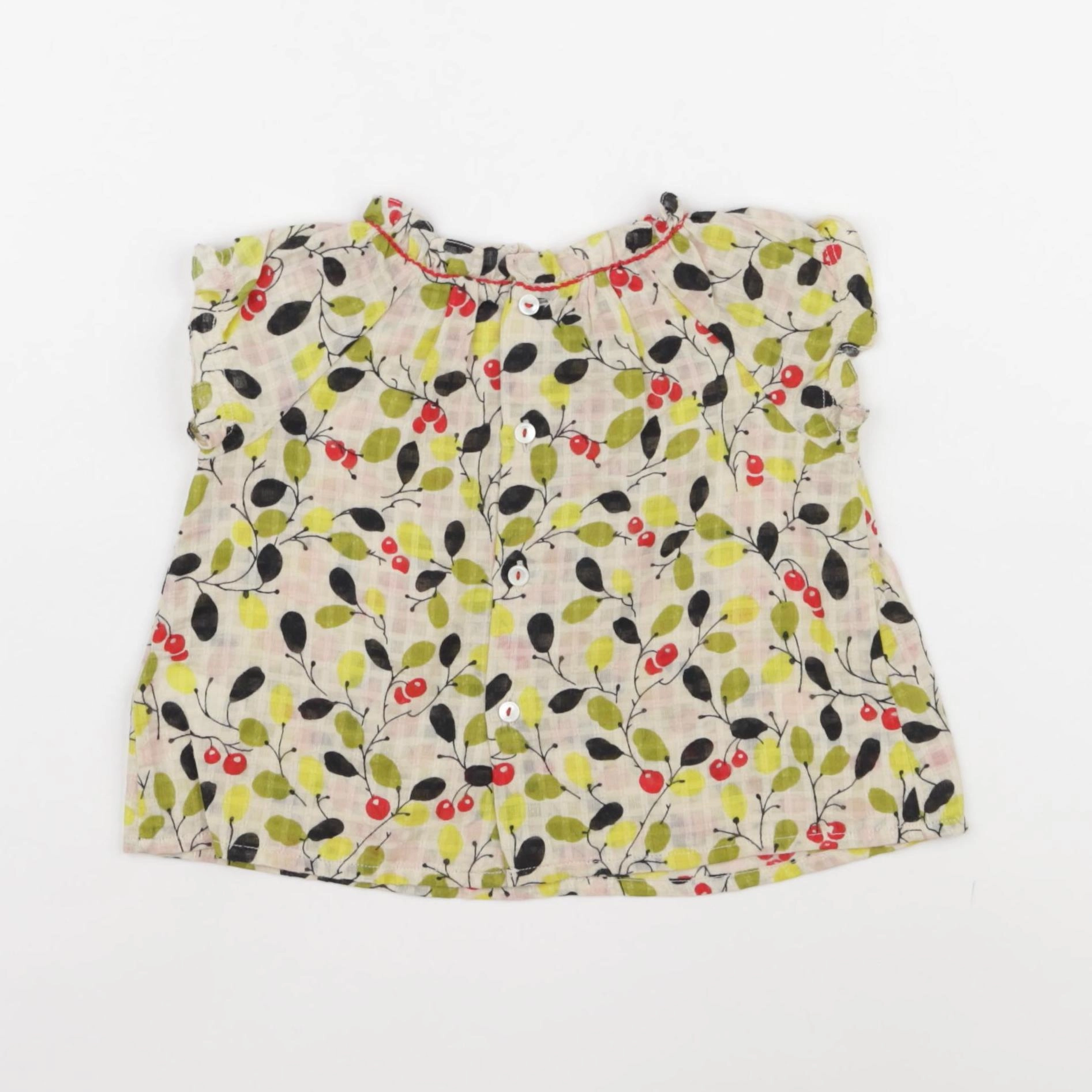 Bonpoint - blouse multicolore - 12 mois