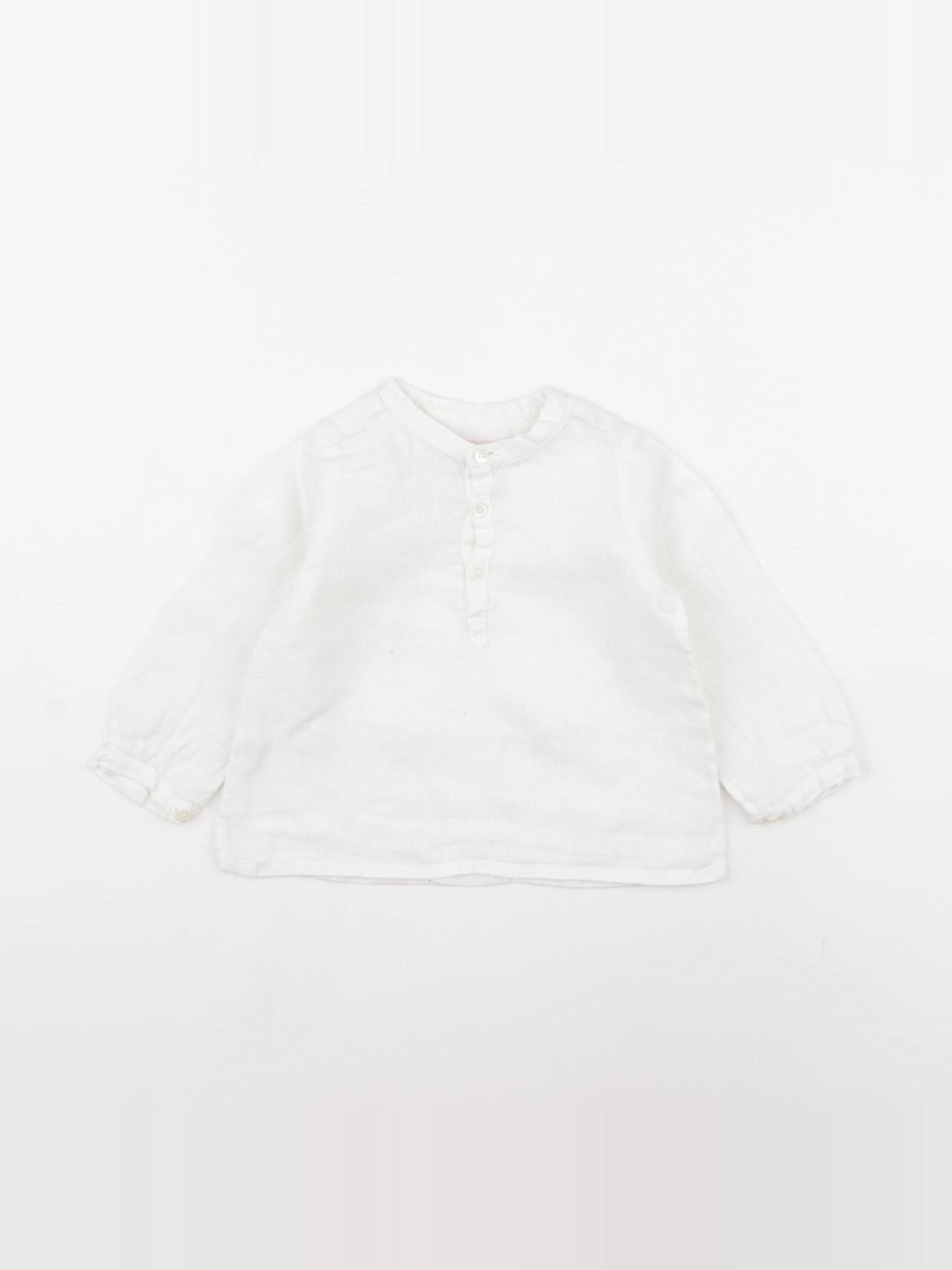 Bonpoint - blouse multicolore, blanc - 12 mois