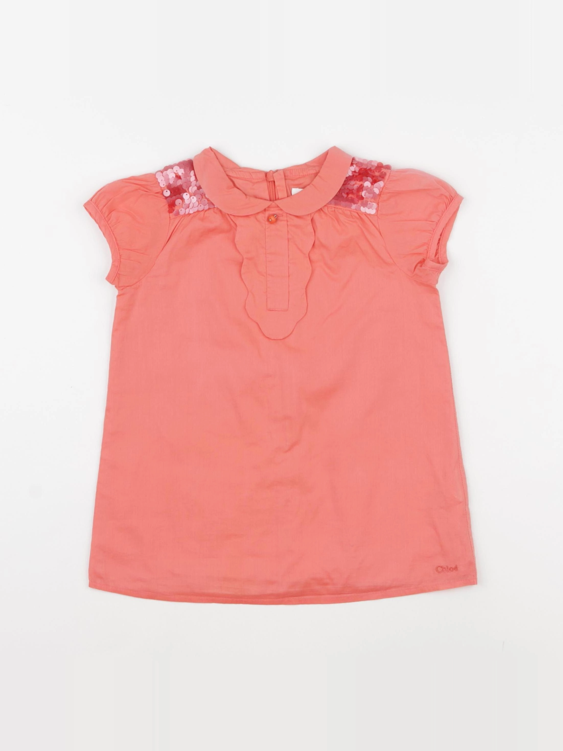 Chloé - robe rouge - 12 mois