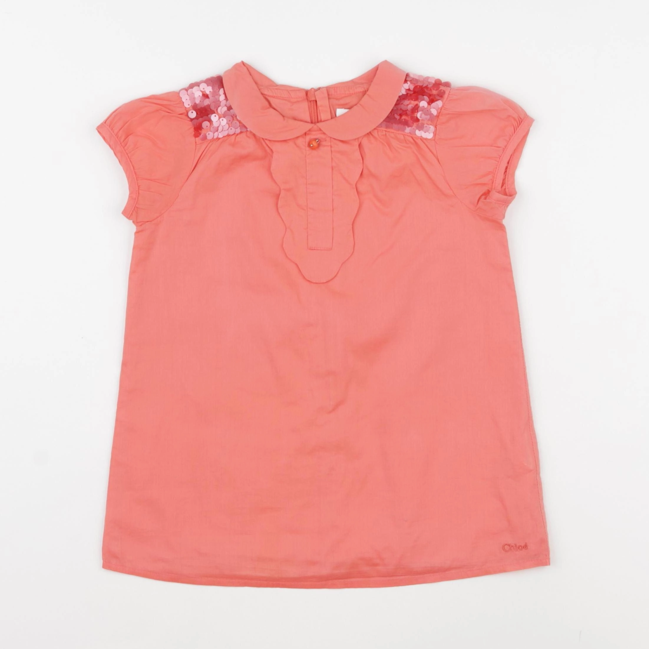 Chloé - robe rouge - 12 mois
