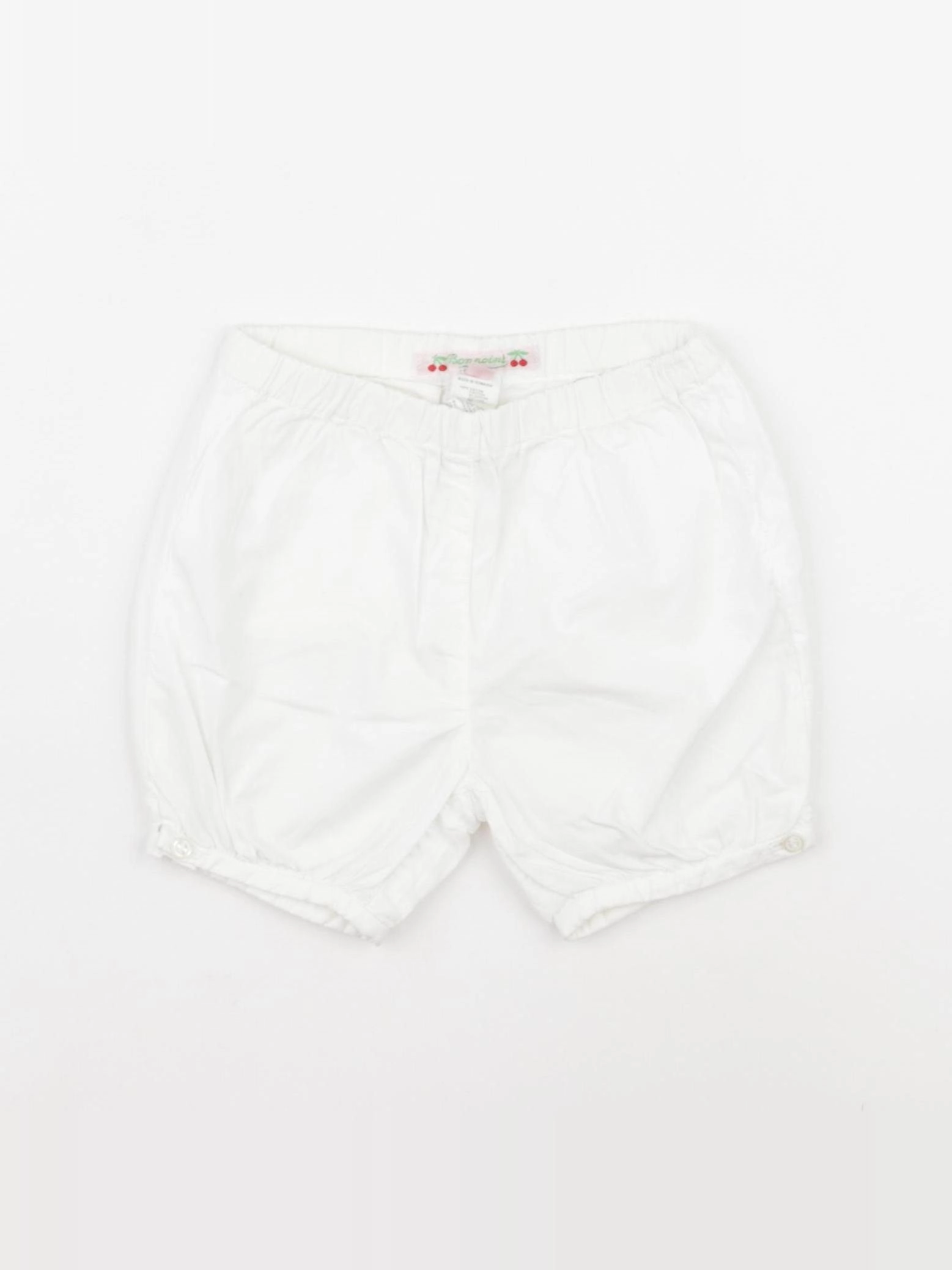 Bonpoint - short blanc - 3 mois
