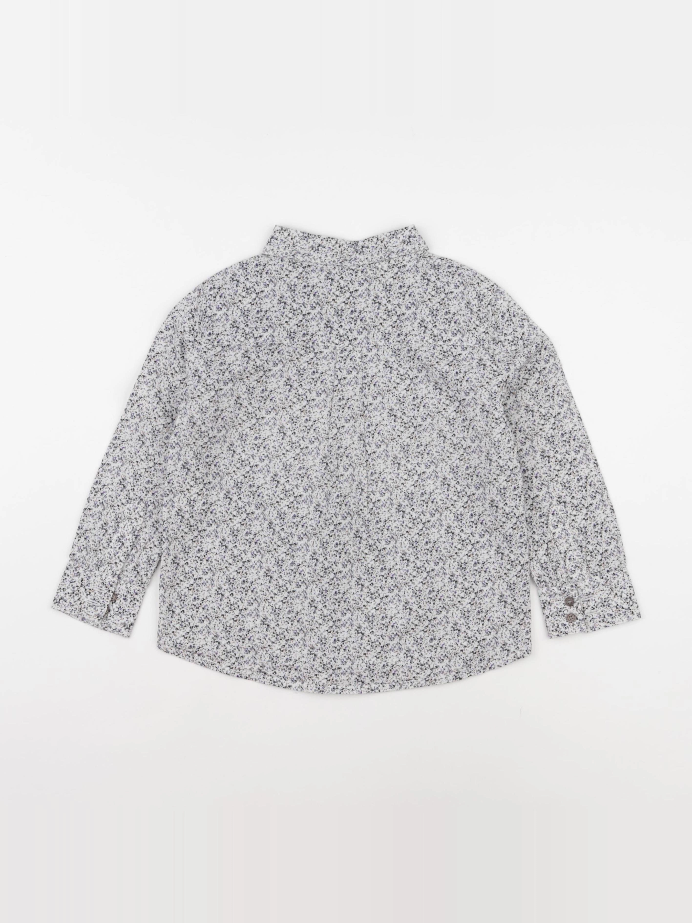 Bonnet à Pompon - chemise multicolore - 4 ans