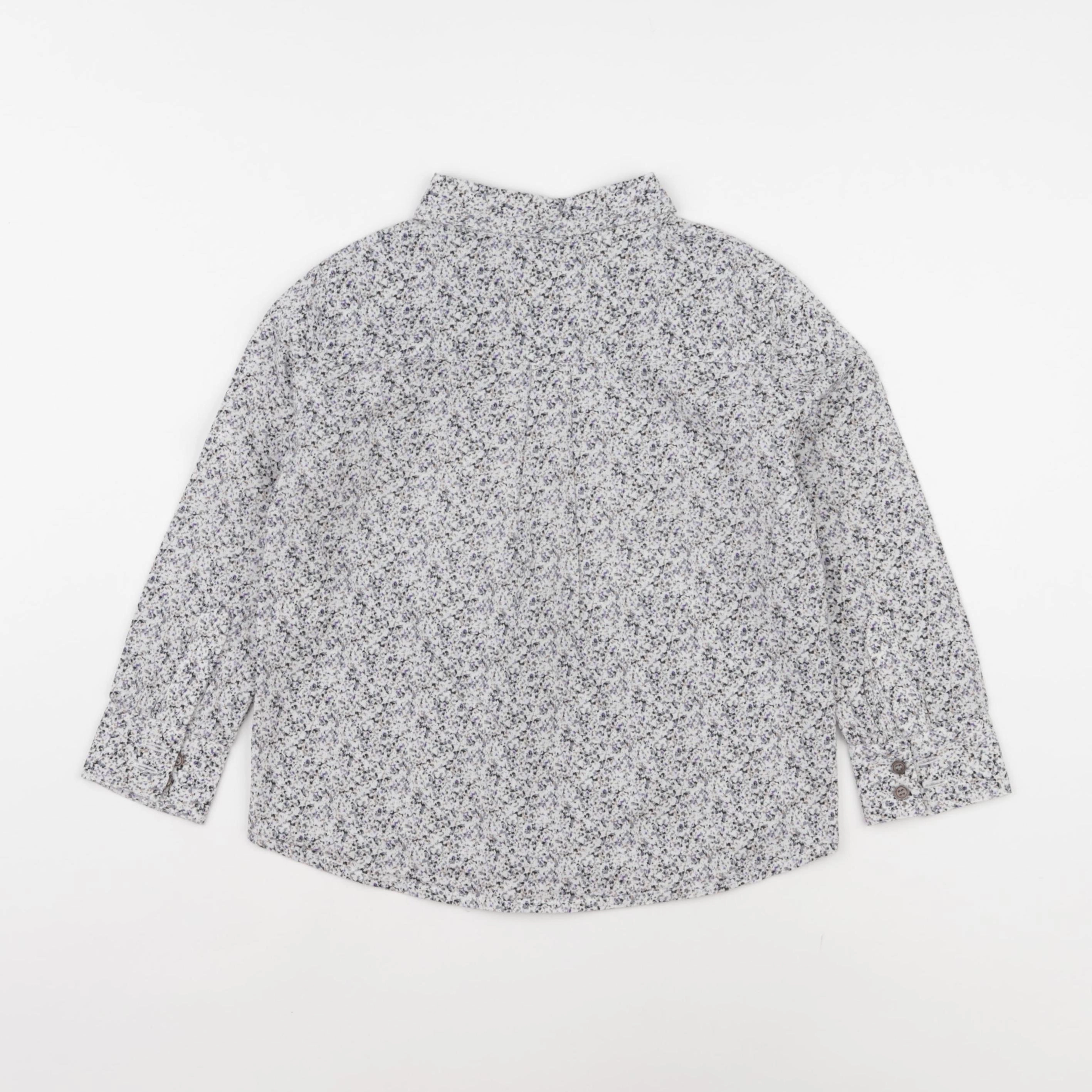 Bonnet à Pompon - chemise multicolore - 4 ans
