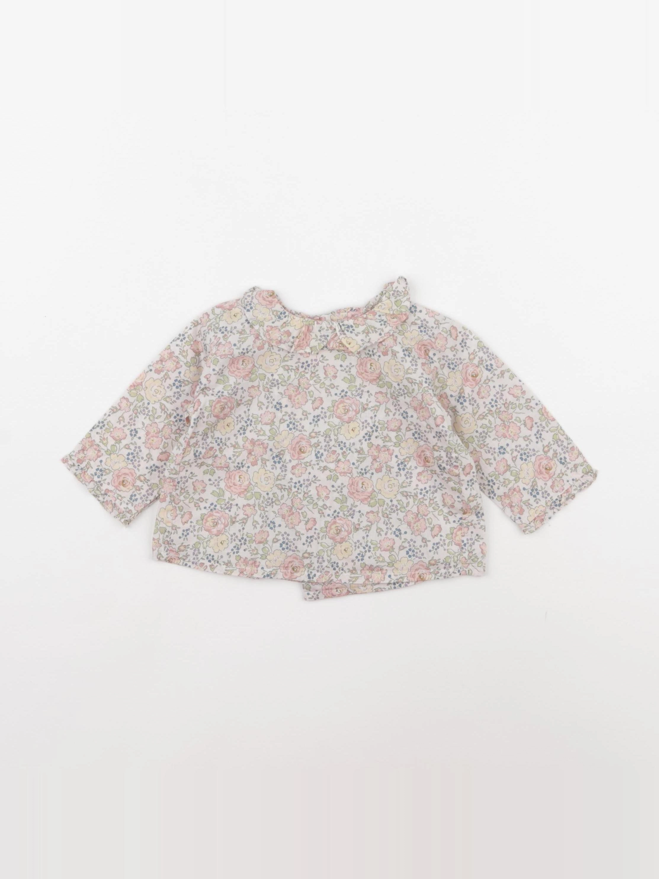 Bonpoint - blouse multicolore - 3 mois