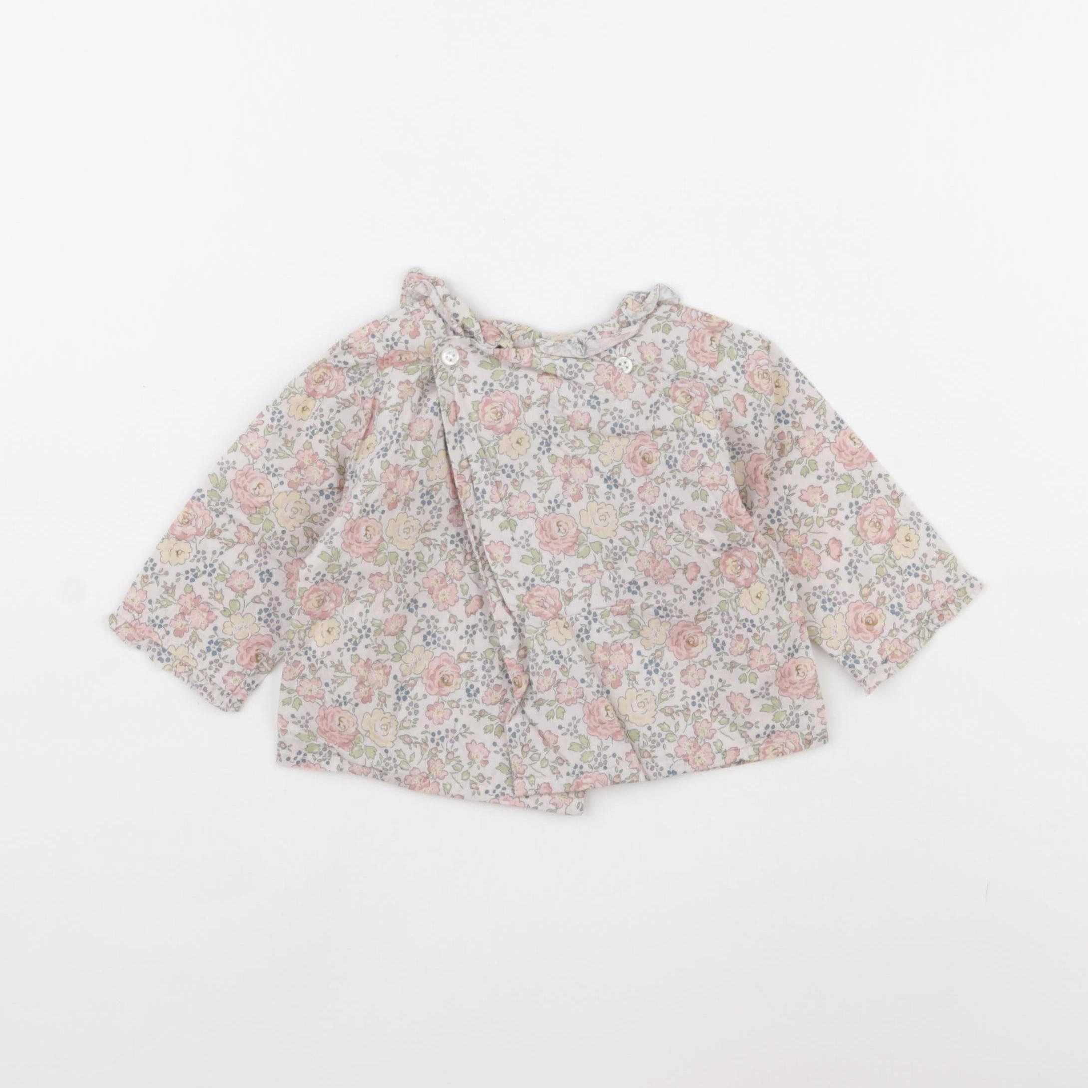 Bonpoint - blouse multicolore - 3 mois