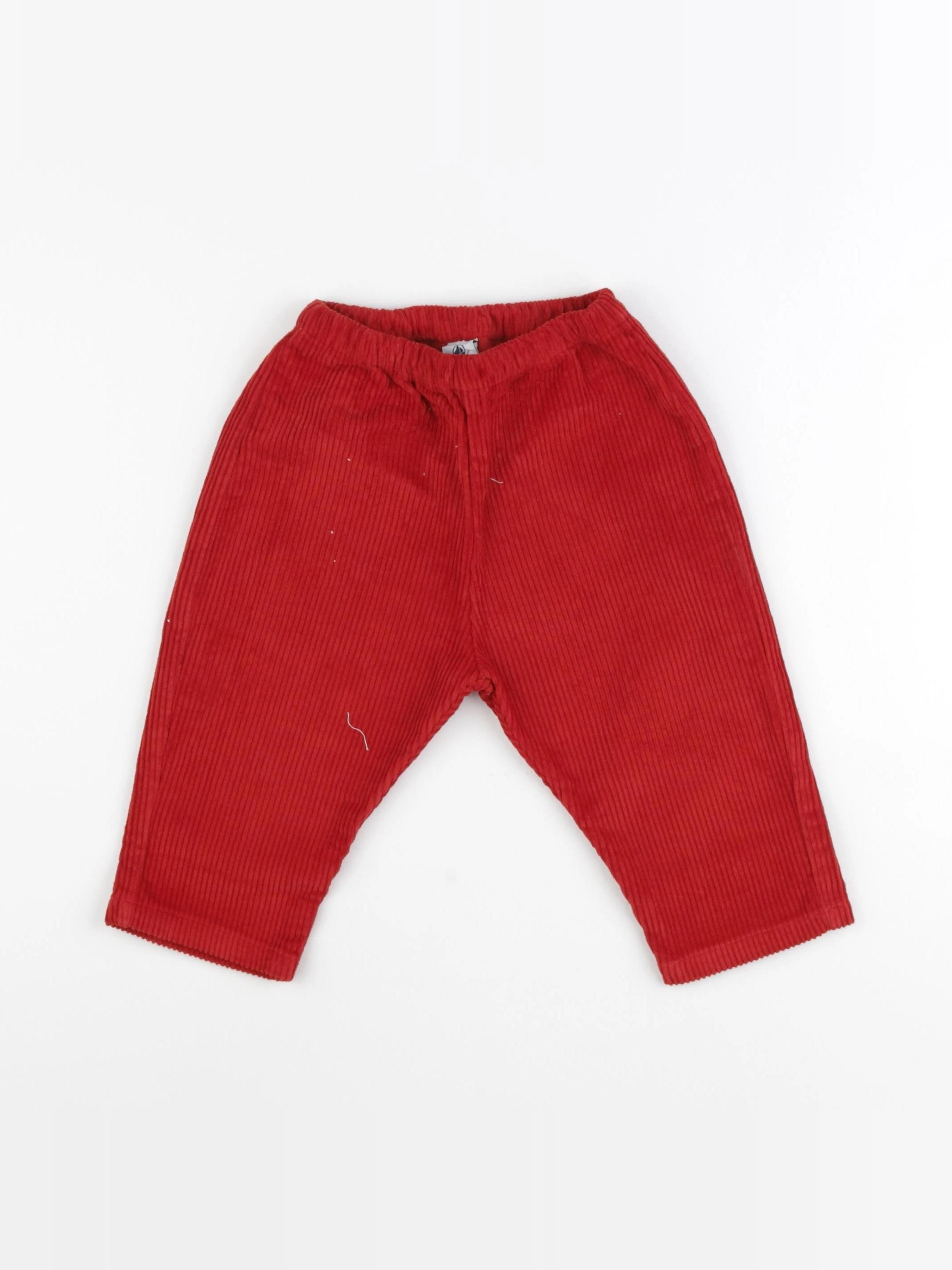 Petit Bateau - pantalon rouge - 18 mois