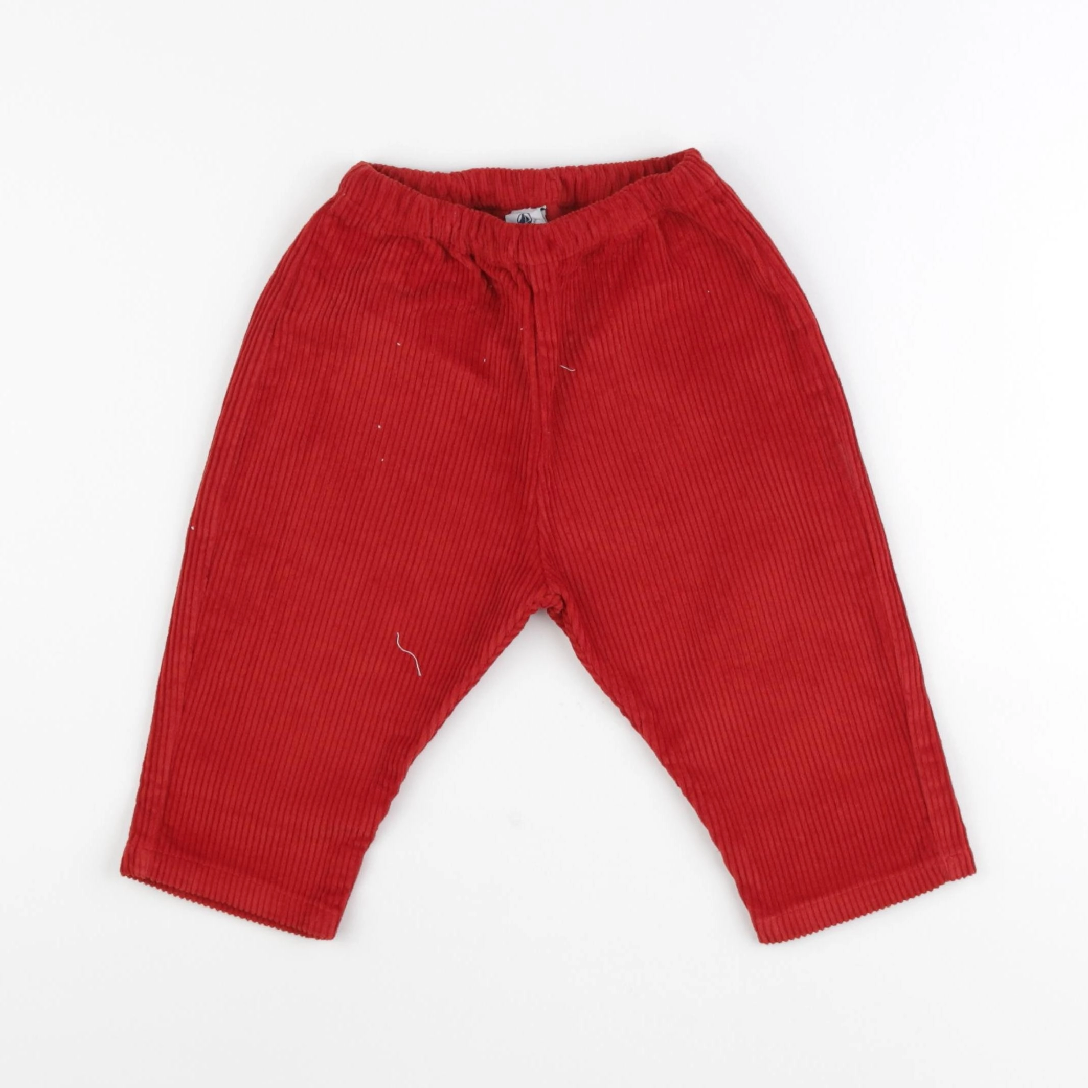 Petit Bateau - pantalon rouge - 18 mois