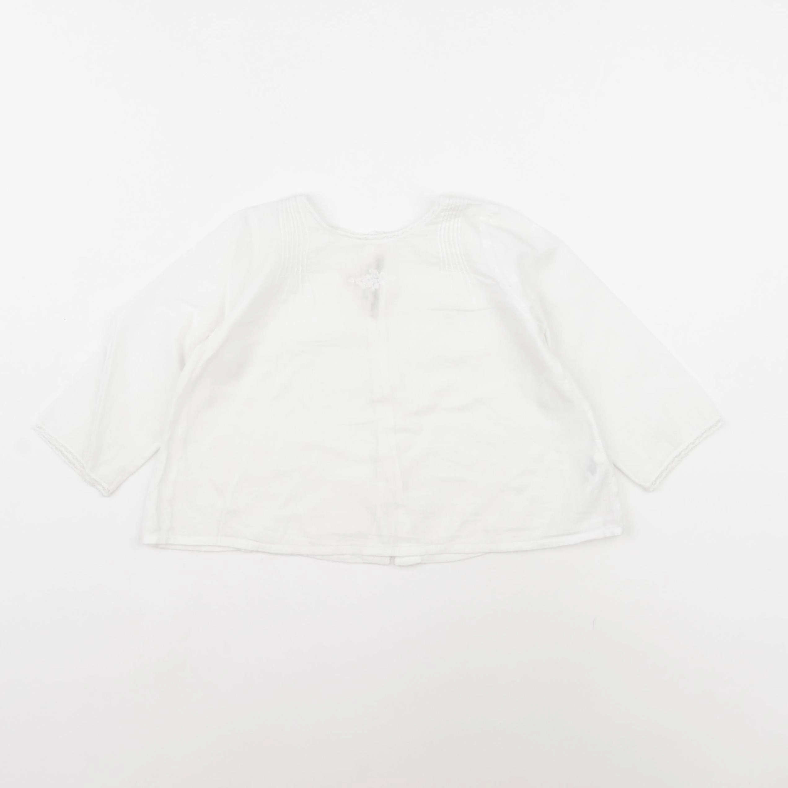 Bonpoint - blouse blanc - 12 mois