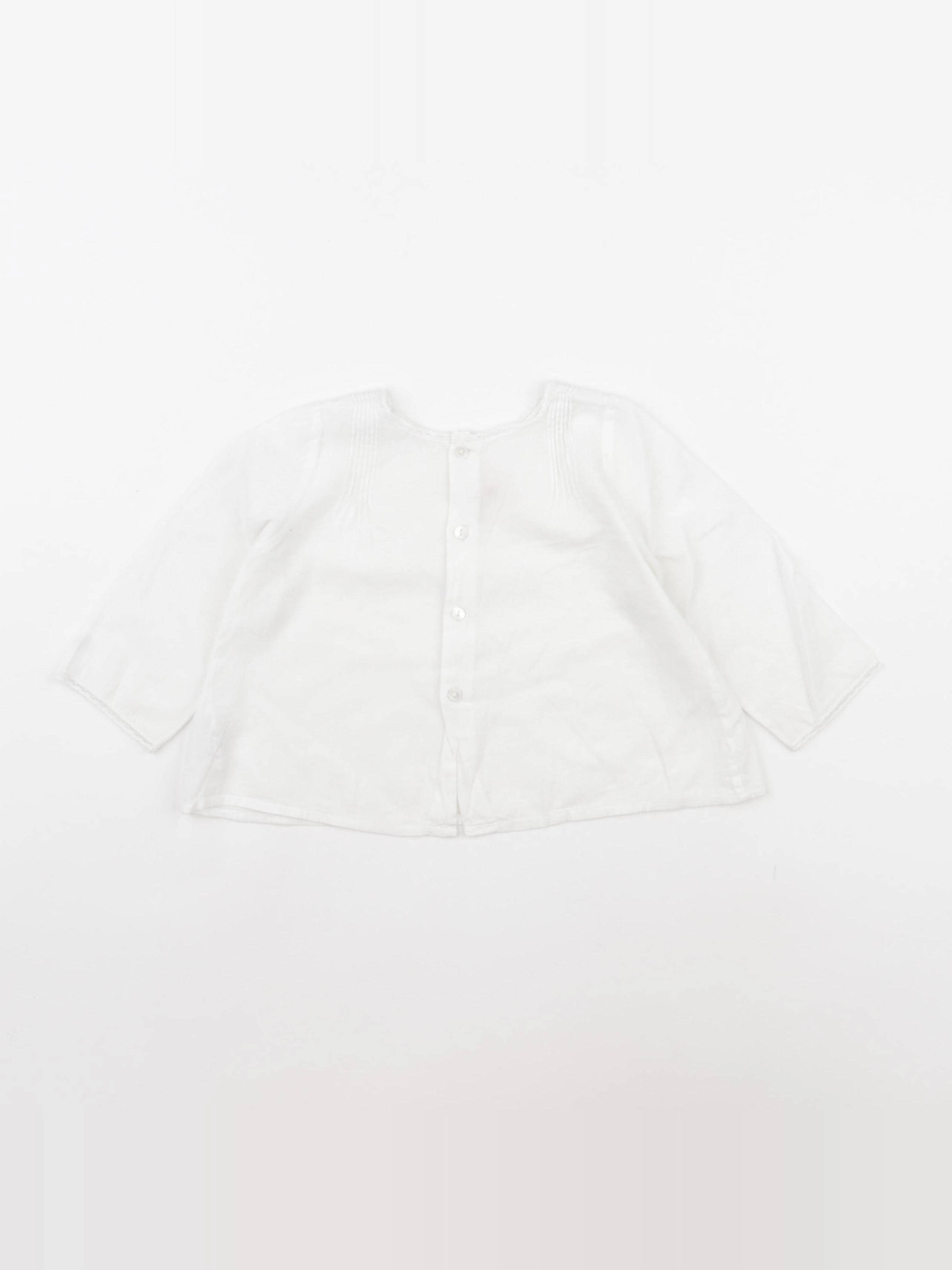 Bonpoint - blouse blanc - 12 mois