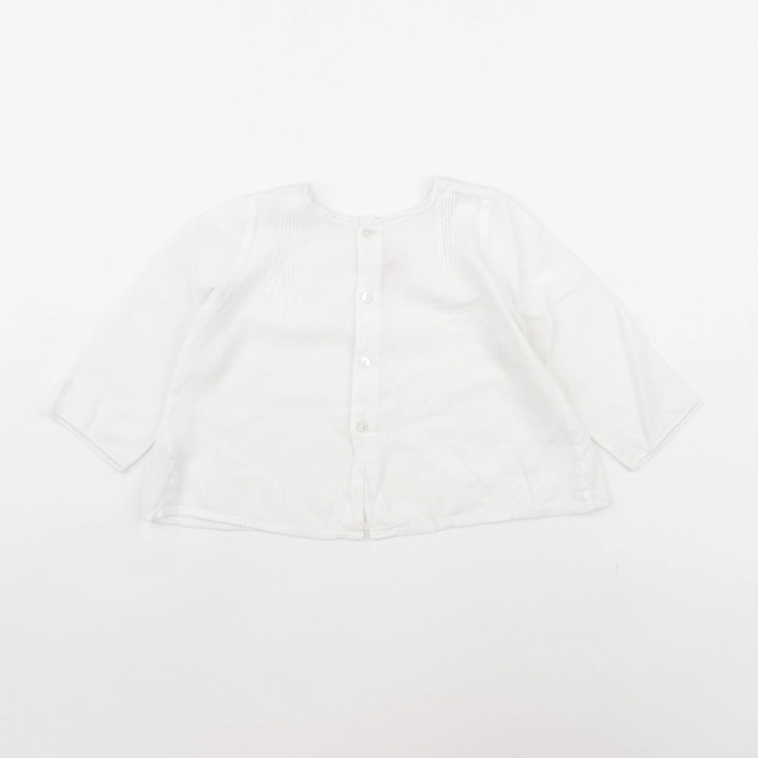 Bonpoint - blouse blanc - 12 mois