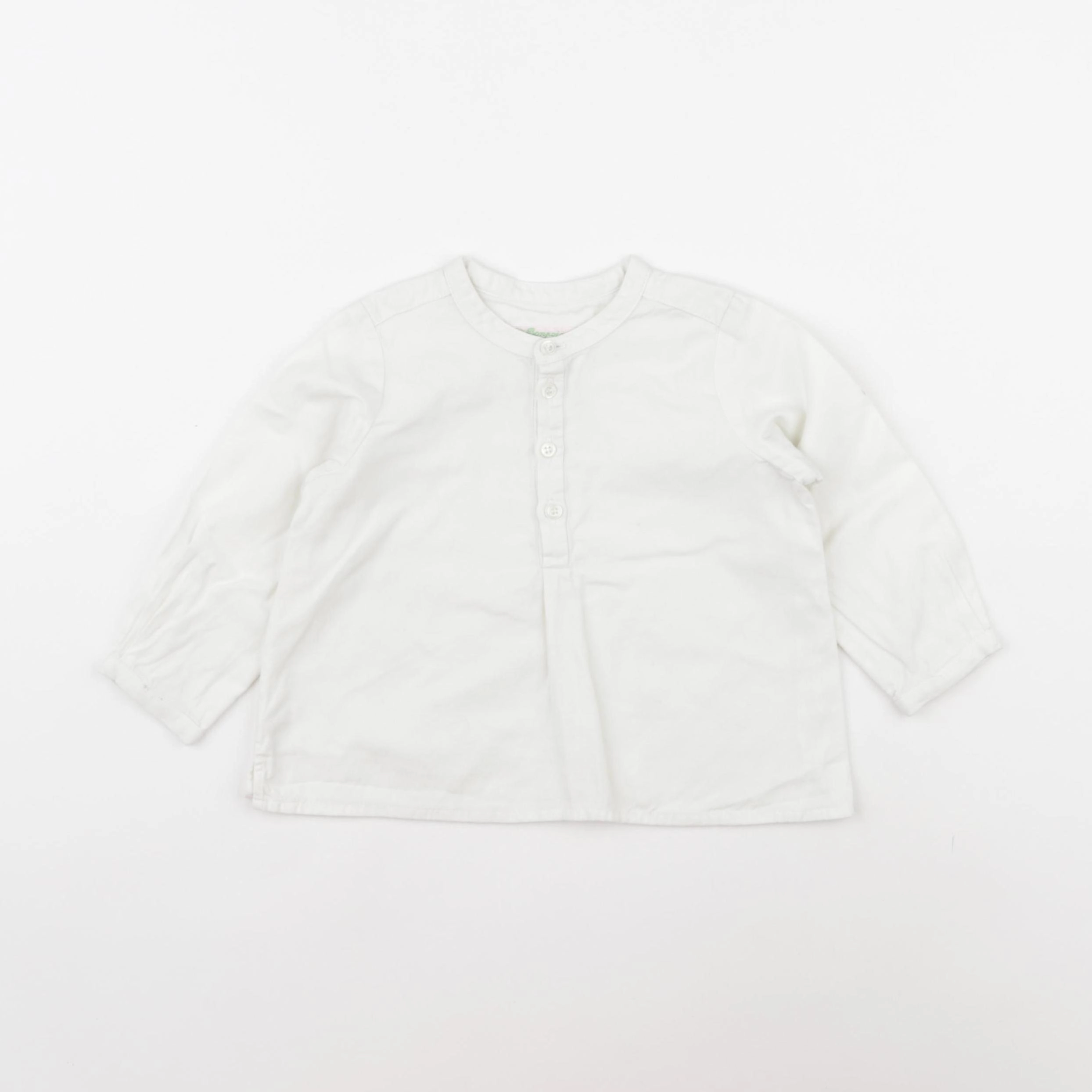 Bonpoint - blouse beige - 12 mois