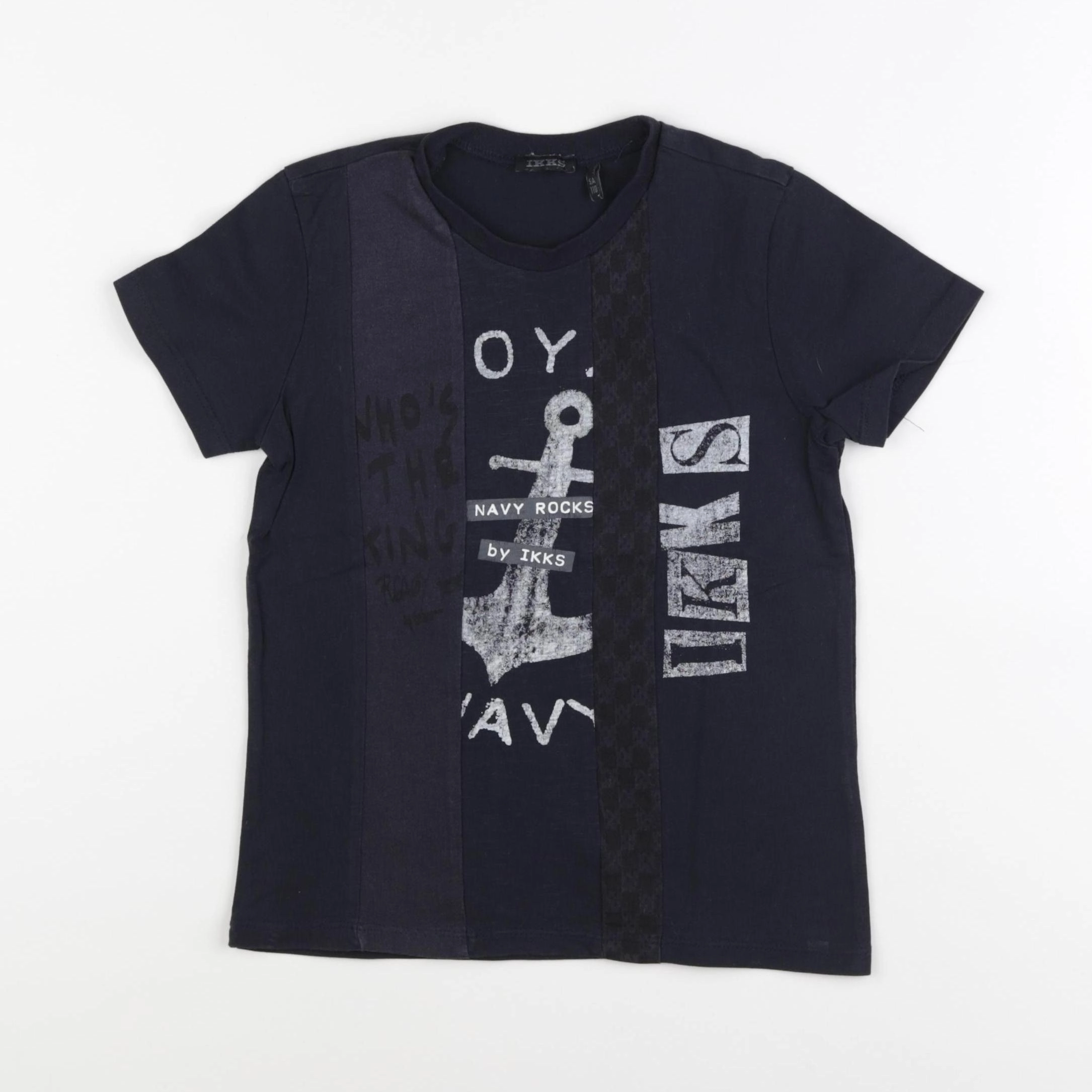 IKKS - tee-shirt bleu - 5 ans
