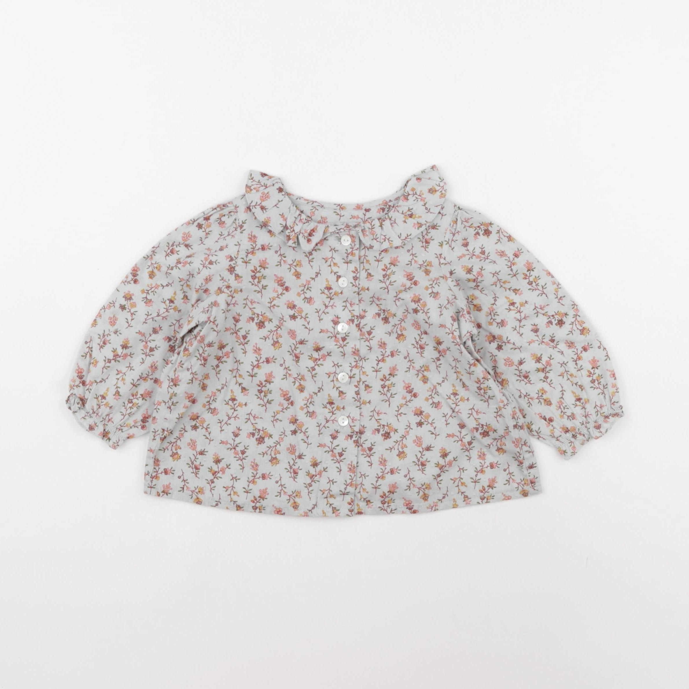 Bonpoint - blouse multicolore - 6 mois