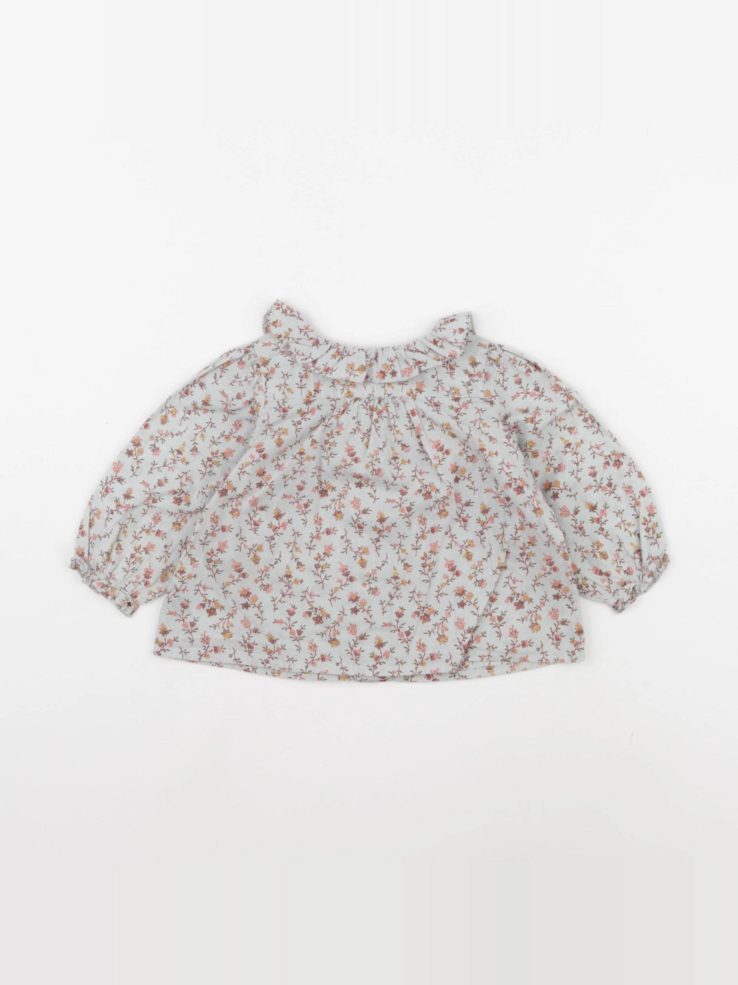 Bonpoint - blouse multicolore - 6 mois